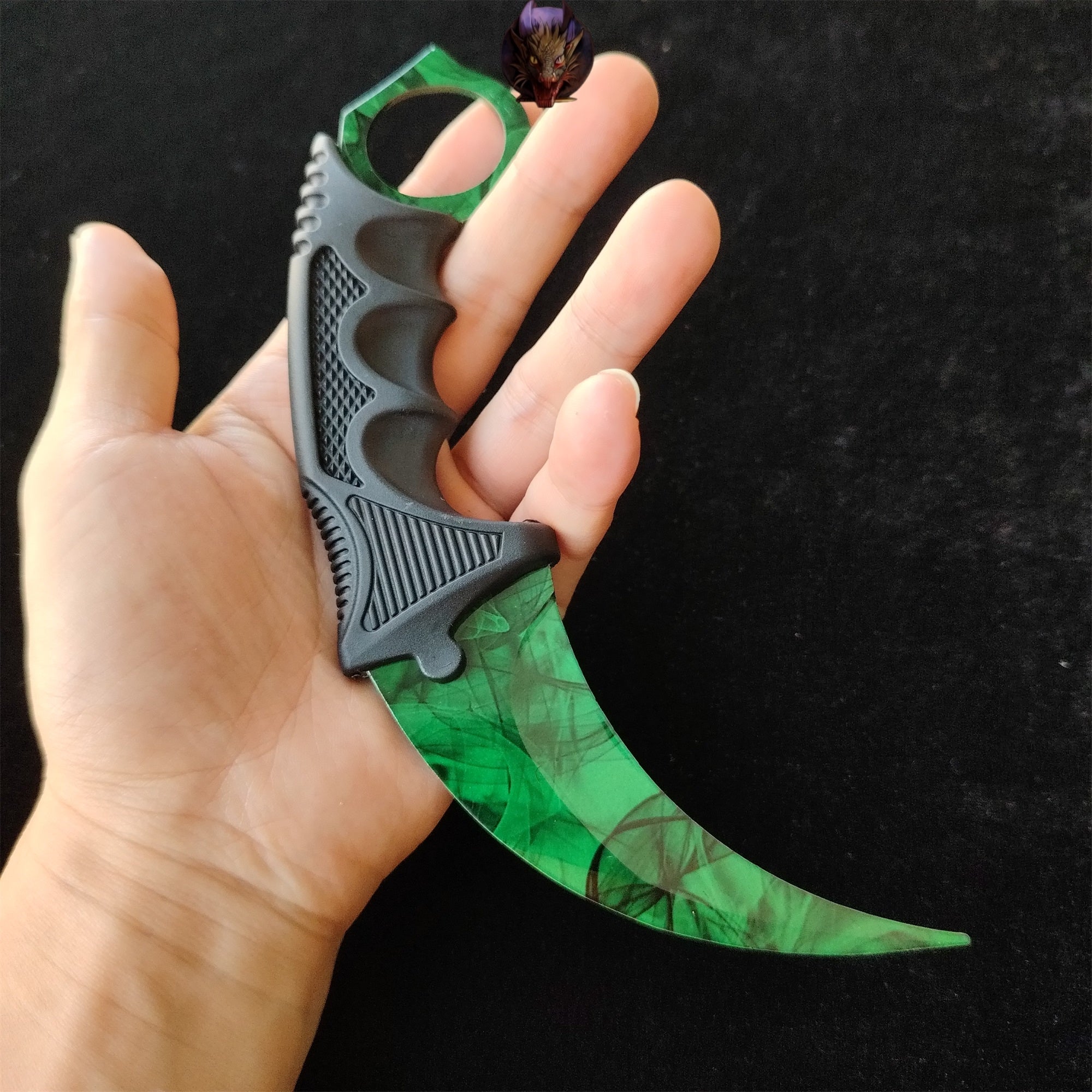Go Game Karambit Trainer Blunt Steel Replica Collections