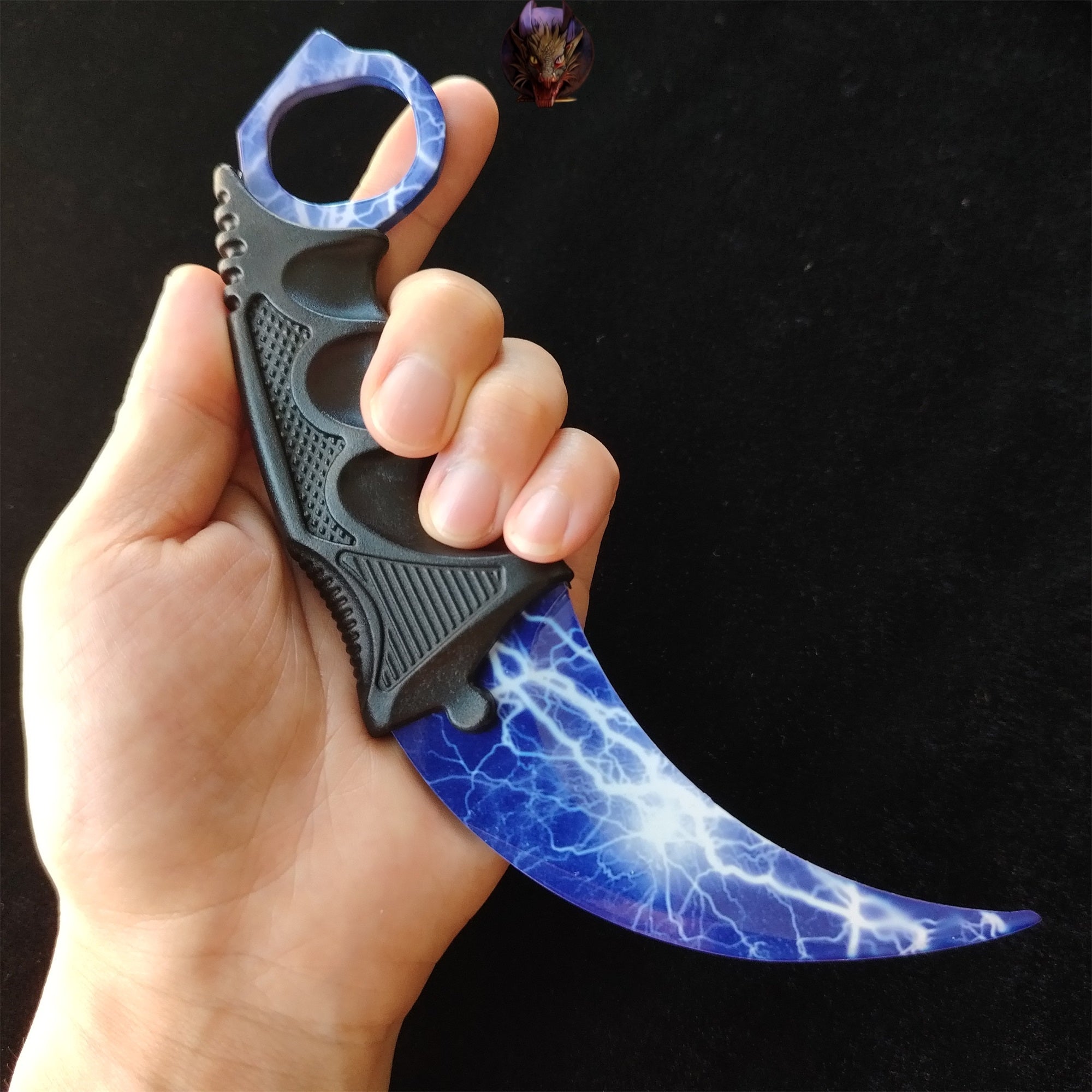 Go Game Karambit Trainer Blunt Steel Replica Collections