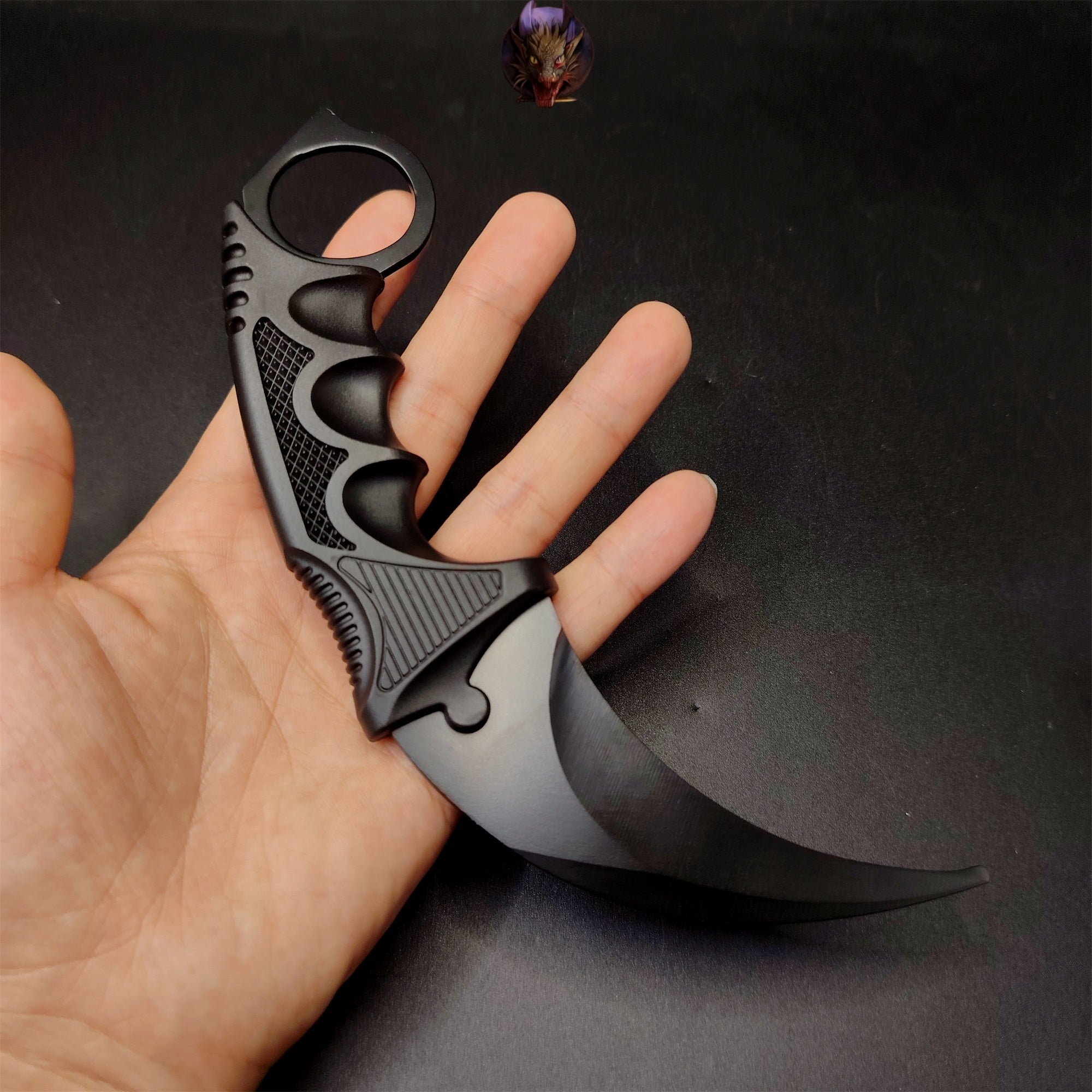 Go Game Karambit Trainer Blunt Steel Replica Collections