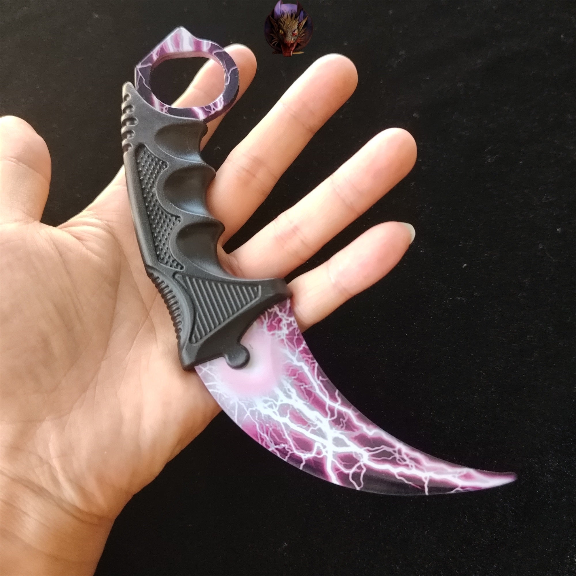 Go Game Karambit Trainer Blunt Steel Replica Collections