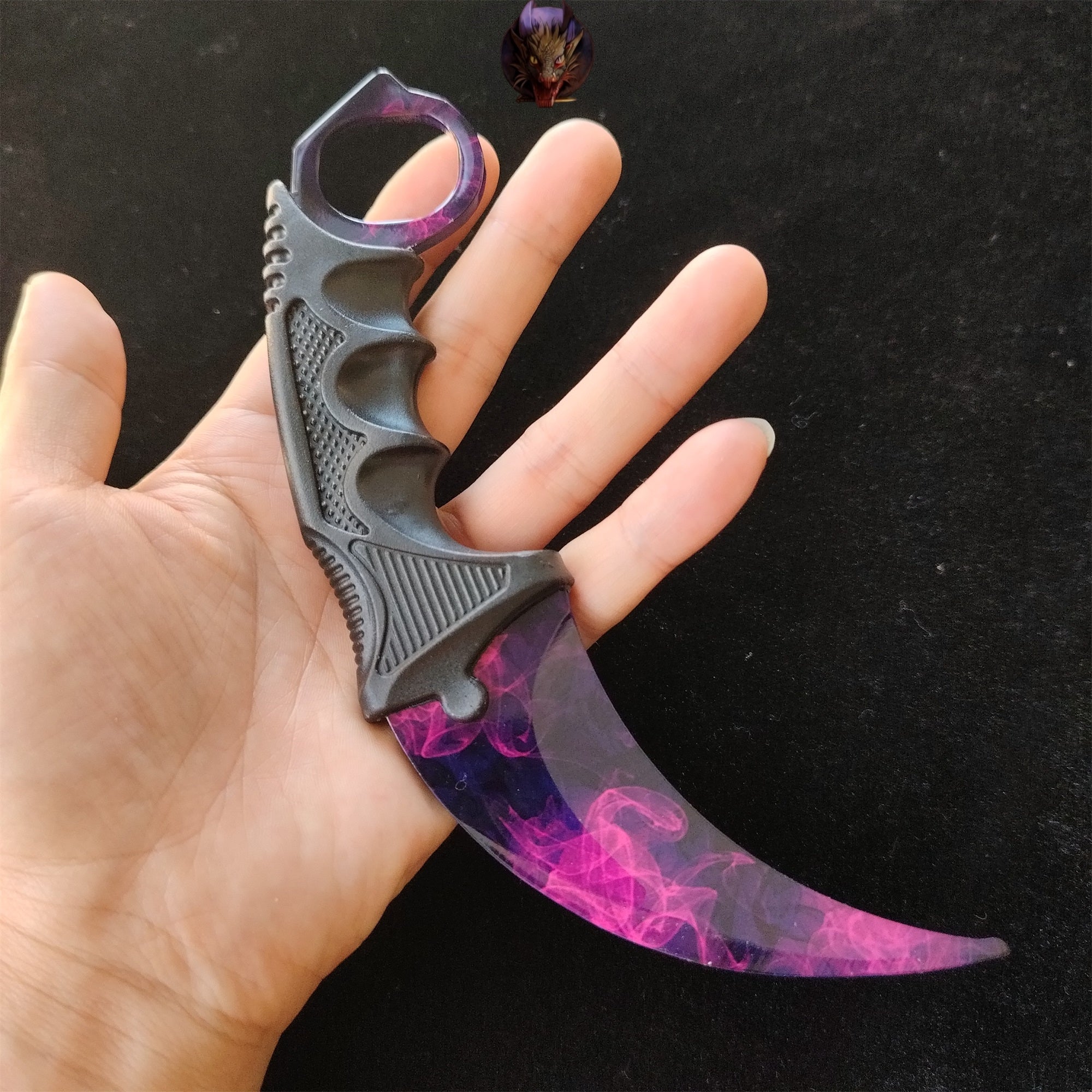 Go Game Karambit Trainer Blunt Steel Replica Collections