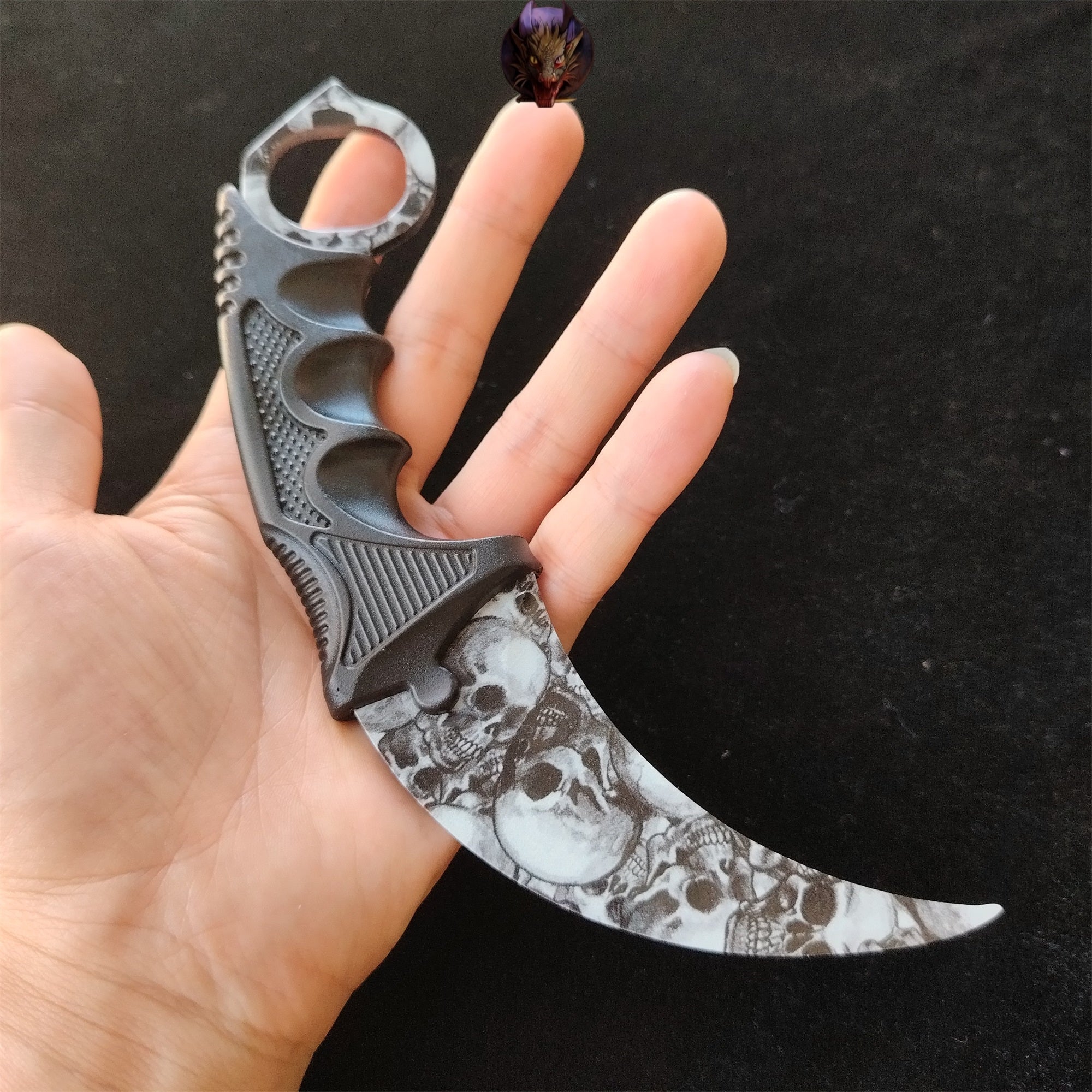 Go Game Karambit Trainer Blunt Steel Replica Collections