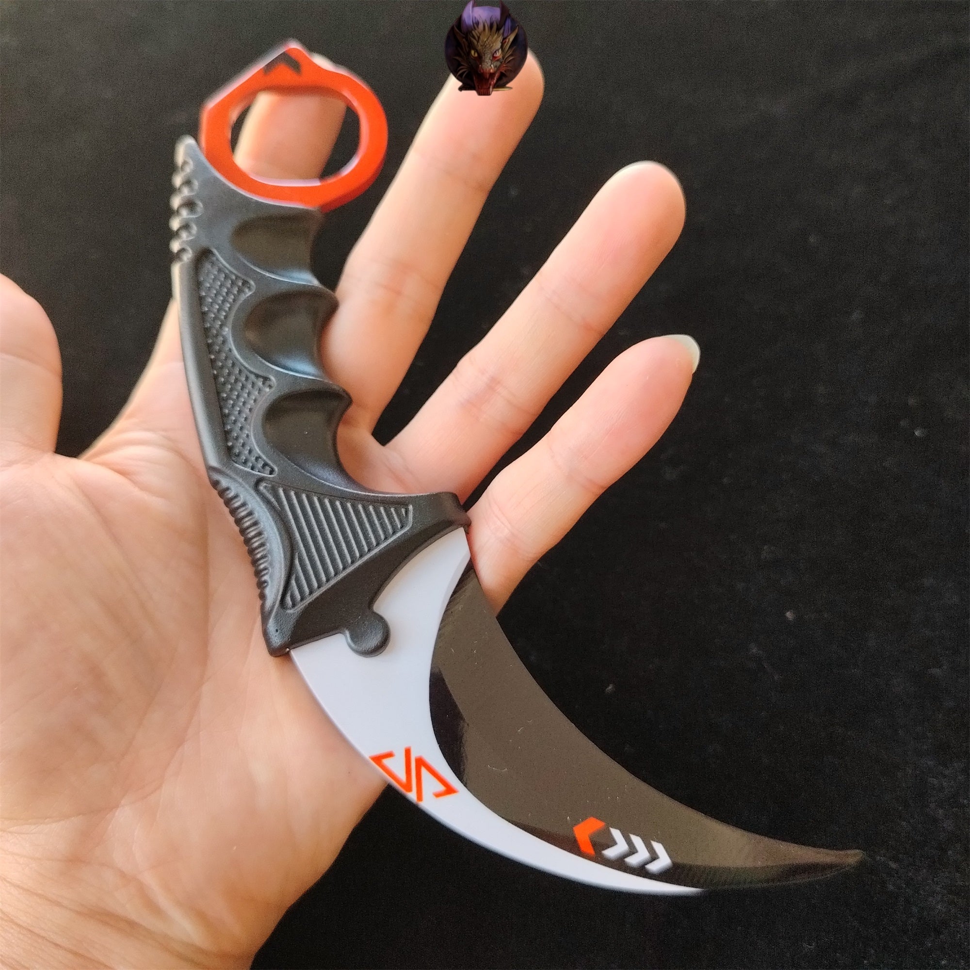 Go Game Karambit Trainer Blunt Steel Replica Collections
