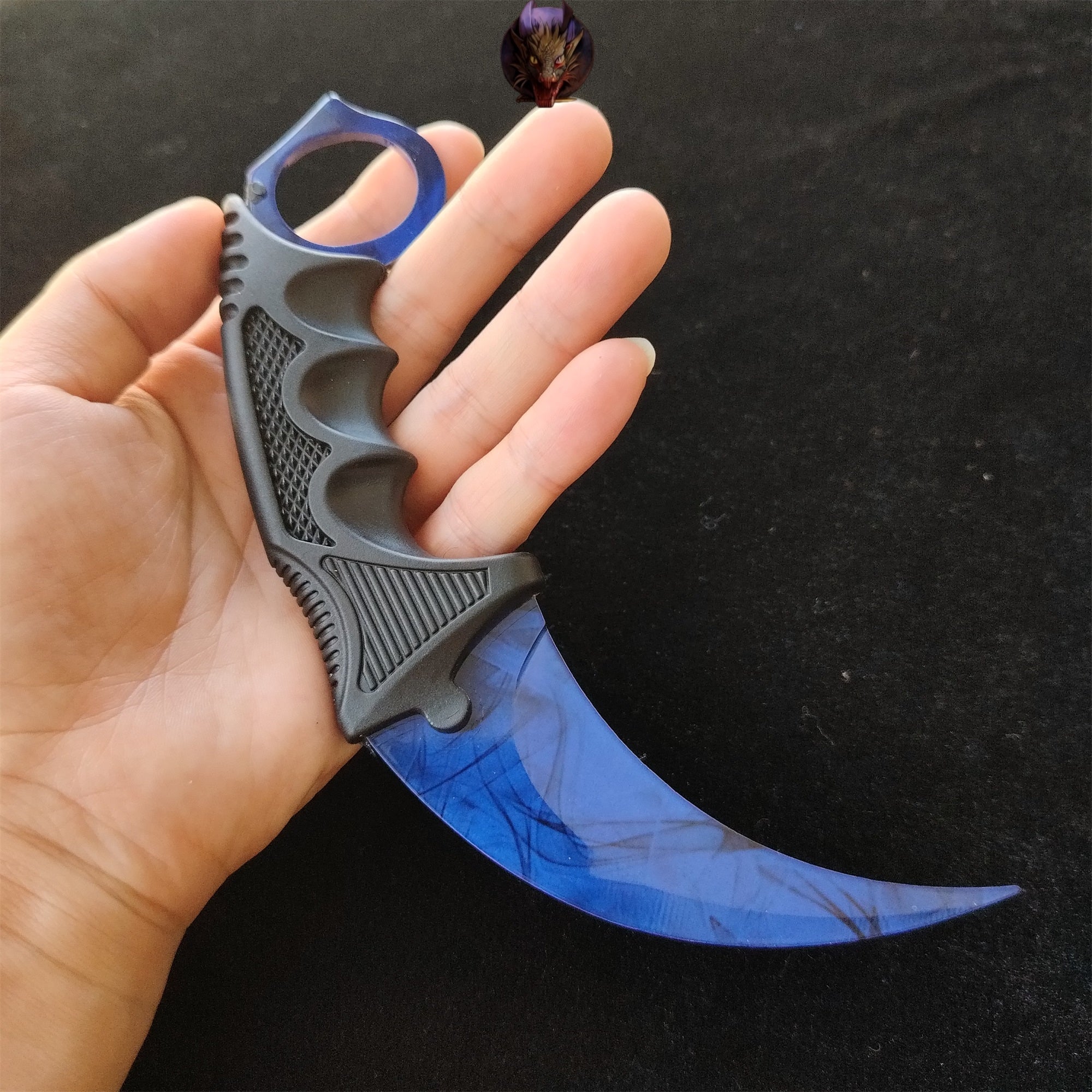 Go Game Karambit Trainer Blunt Steel Replica Collections
