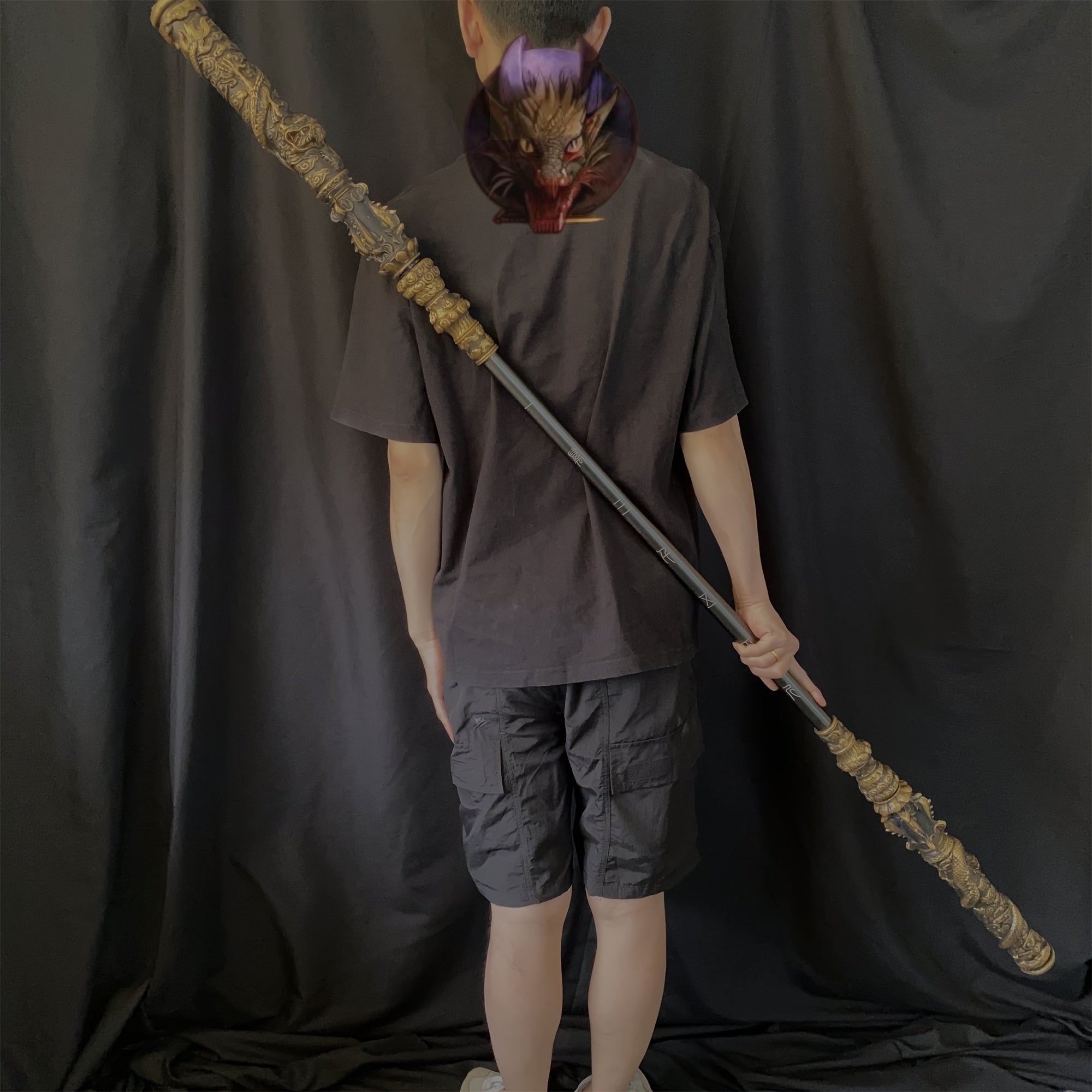 Wukong Bar 62.9'' Ruyi Jingu Bang Cosplay Prop