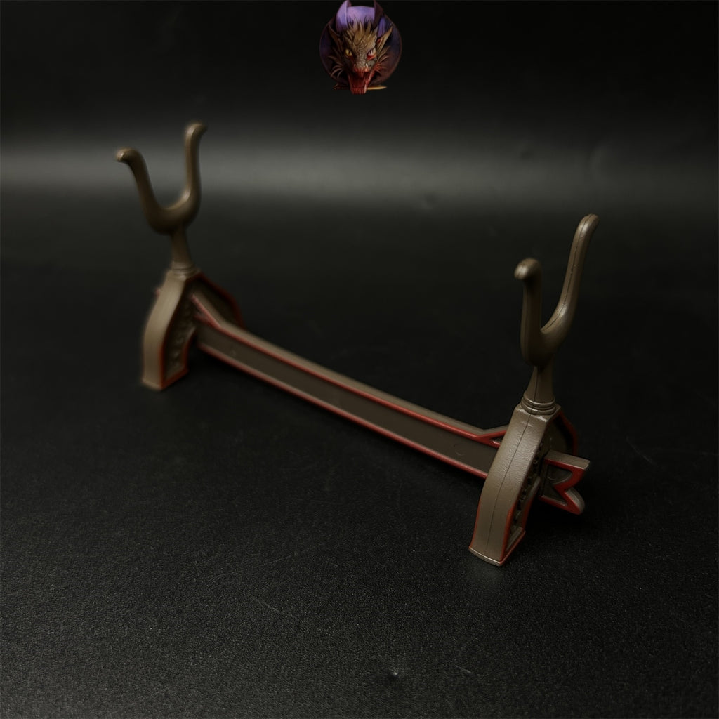 1-Layer Plastic Display Holder Mini Sword Stand