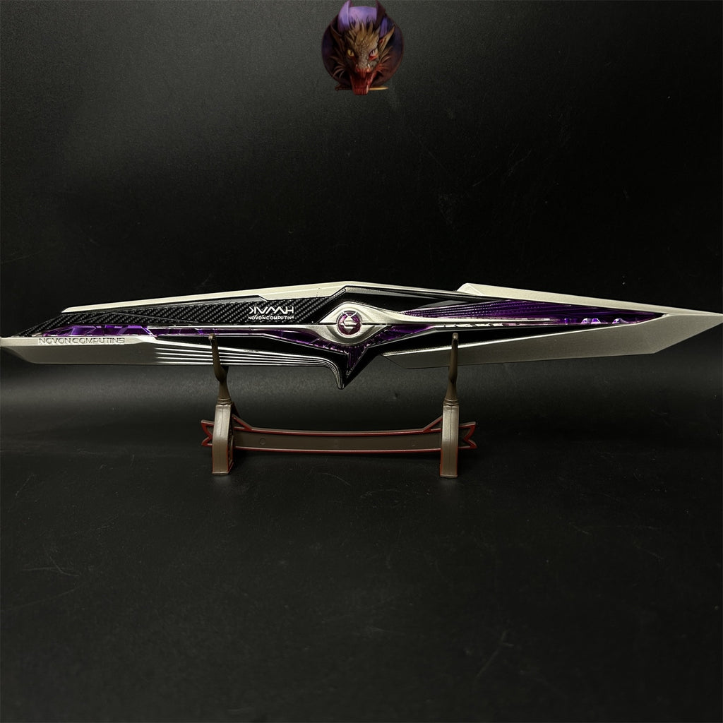 1-Layer Plastic Display Holder Mini Sword Stand