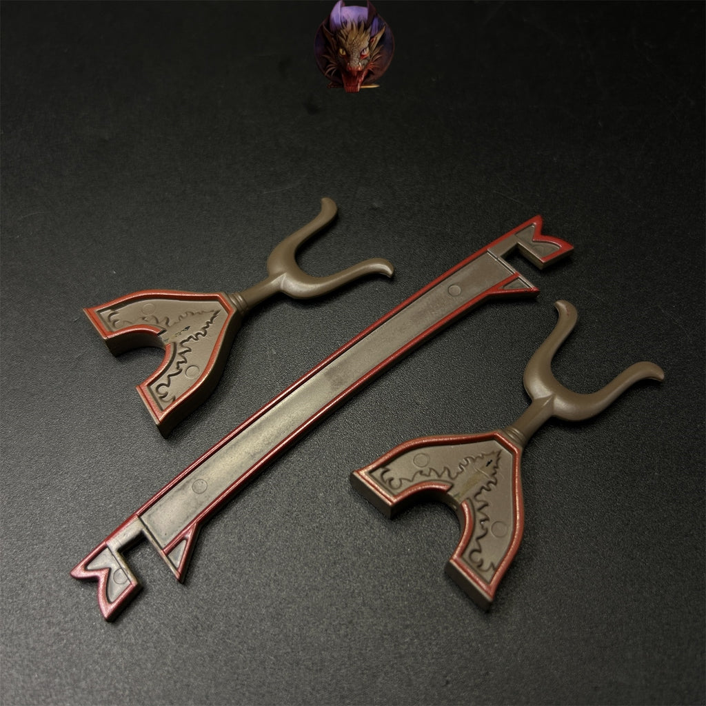 1-Layer Plastic Display Holder Mini Sword Stand