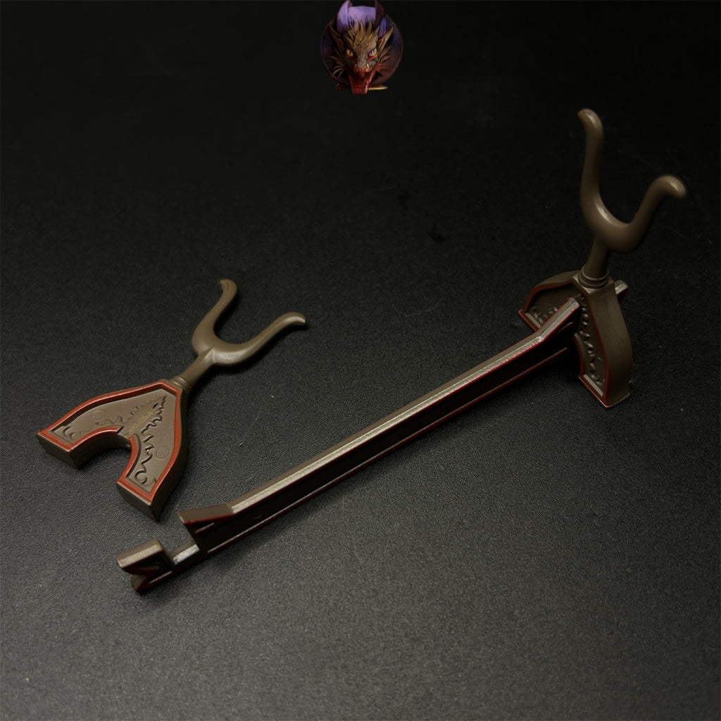 1-Layer Plastic Display Holder Mini Sword Stand