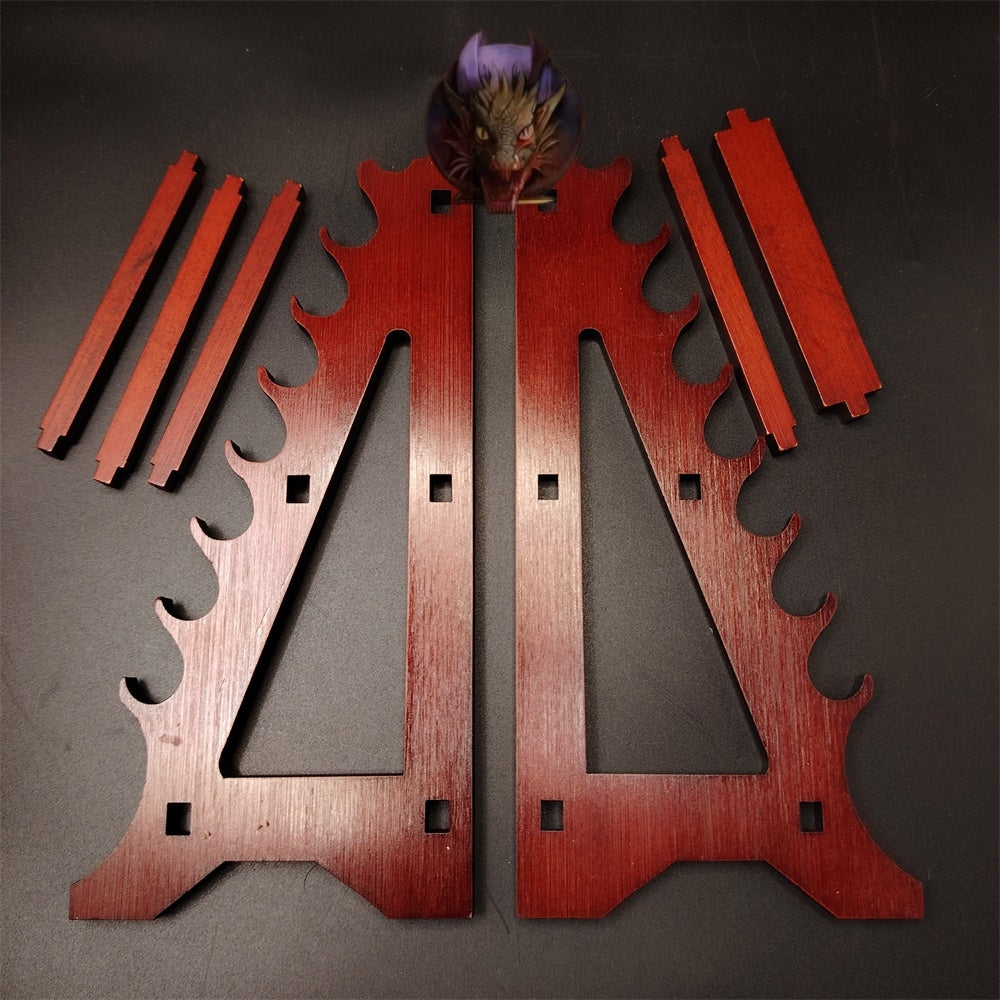 8-Layer Wood Display Holder Wooden Kit