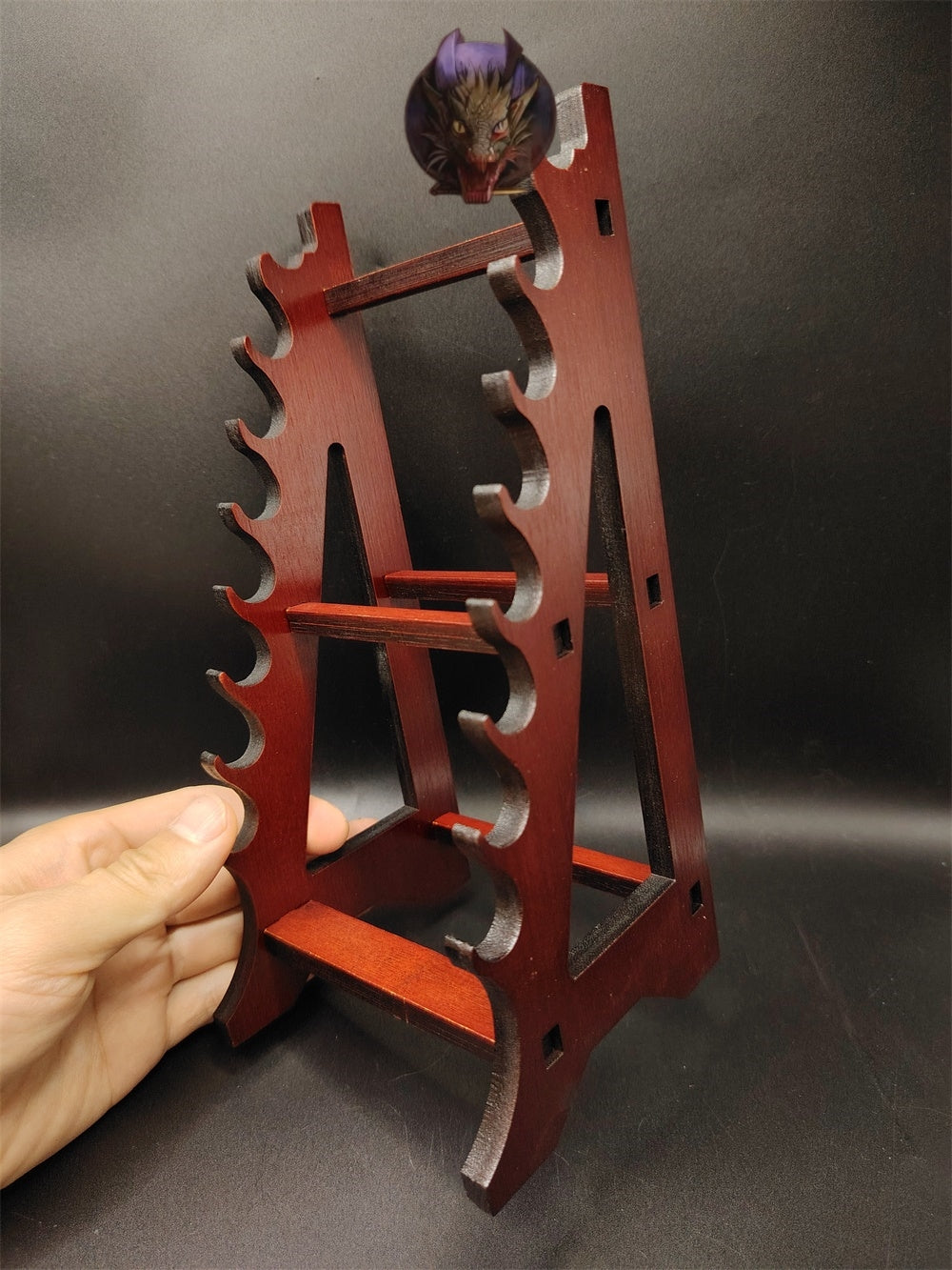 8-Layer Wood Display Holder Wooden Kit