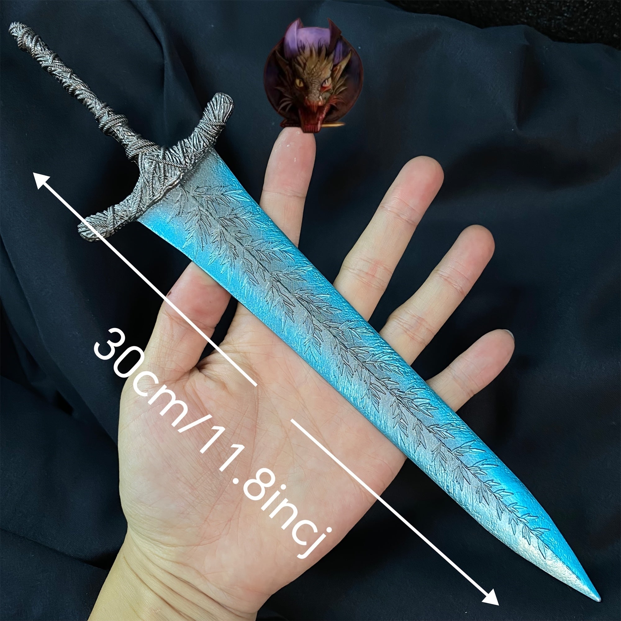 Dark Moonlight Greatsword 30CM Metal Replica With Gift Box