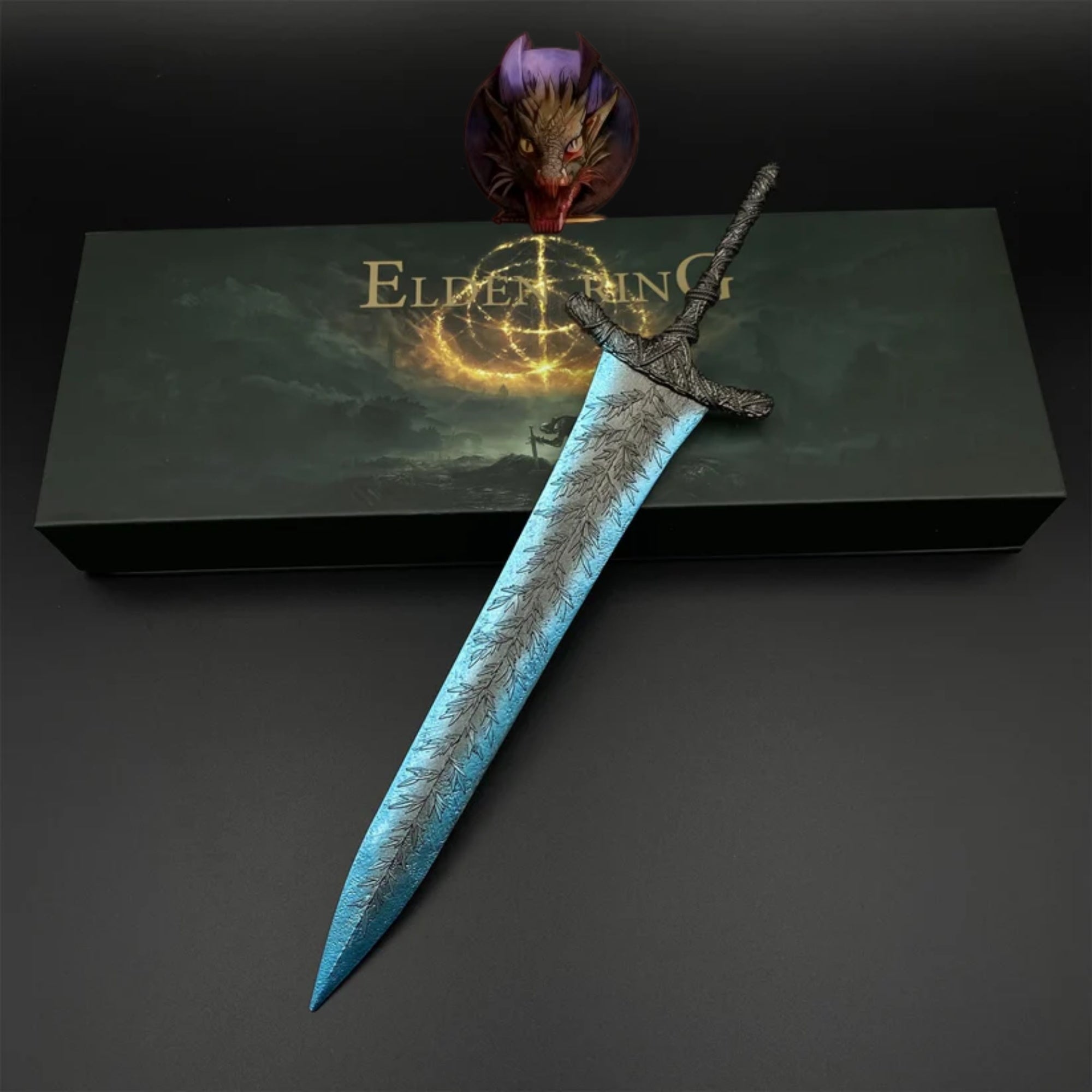 Dark Moonlight Greatsword 30CM Metal Replica With Gift Box