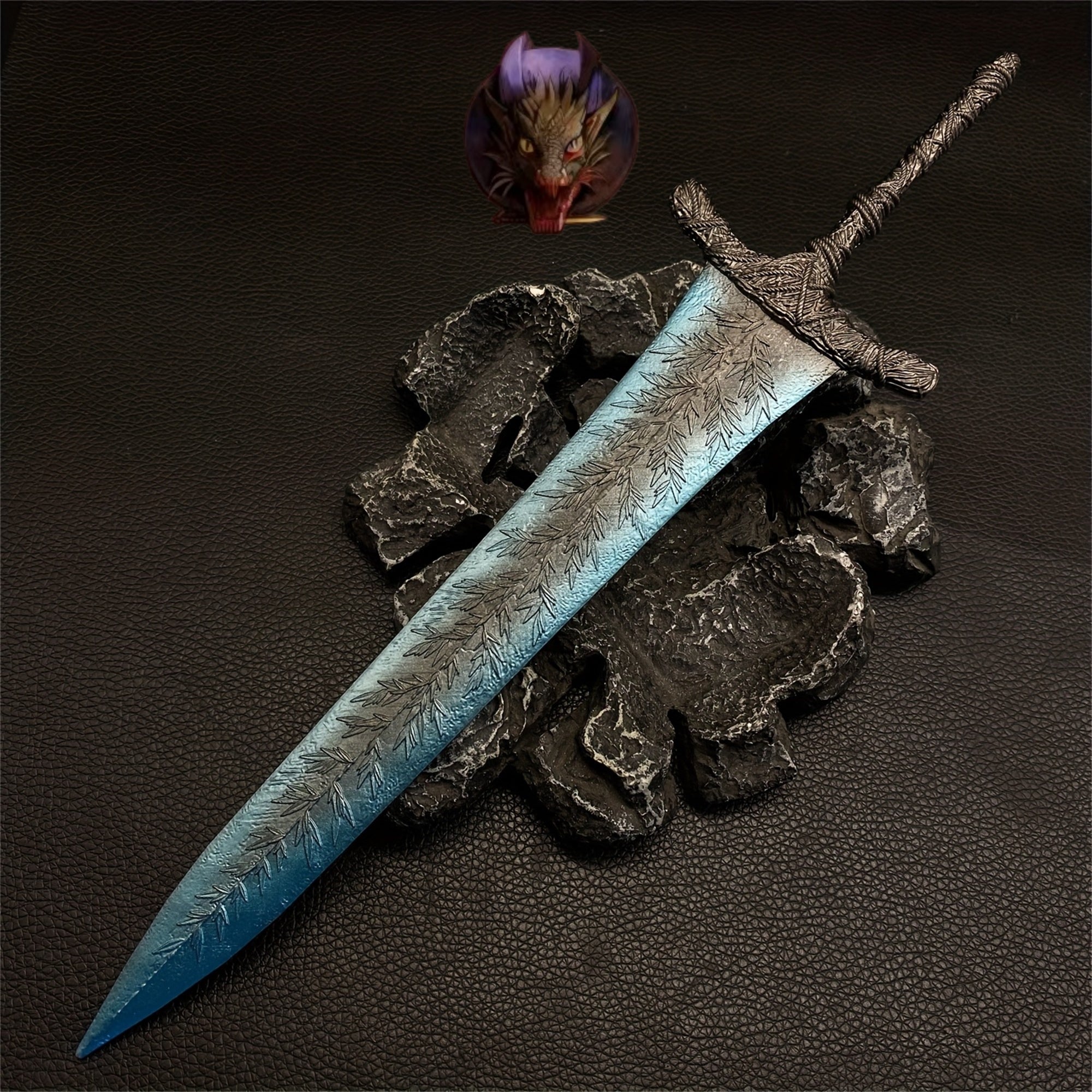 Dark Moonlight Greatsword 30CM Metal Replica With Gift Box