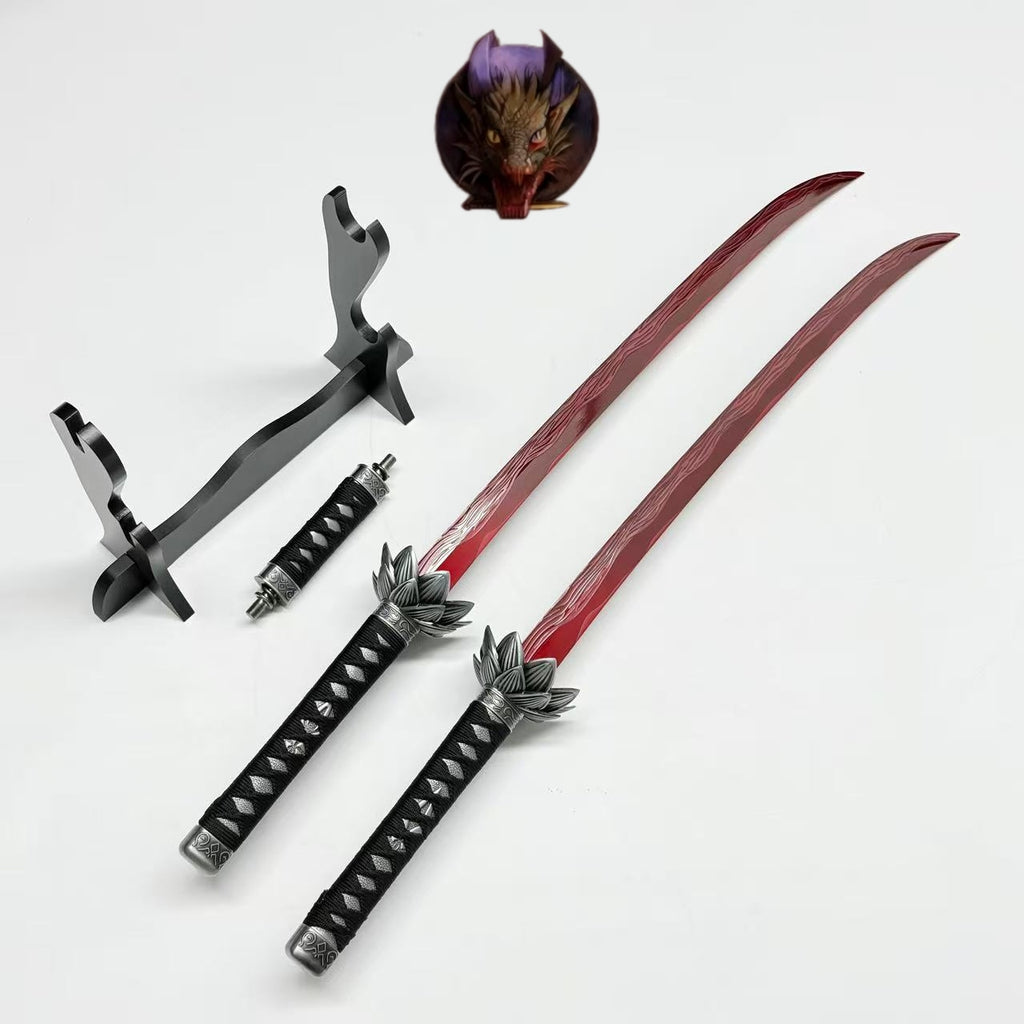 Eleonora's Poleblade Sword Steel 1:1 Replica With Display stand