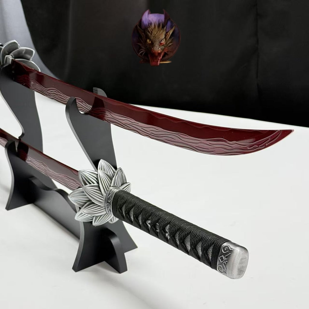 Eleonora's Poleblade Sword Steel 1:1 Replica With Display stand