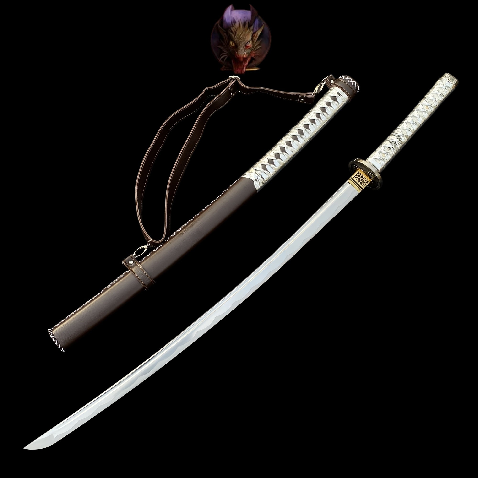 Life-size Carbon Steel Replica Michonne Katana