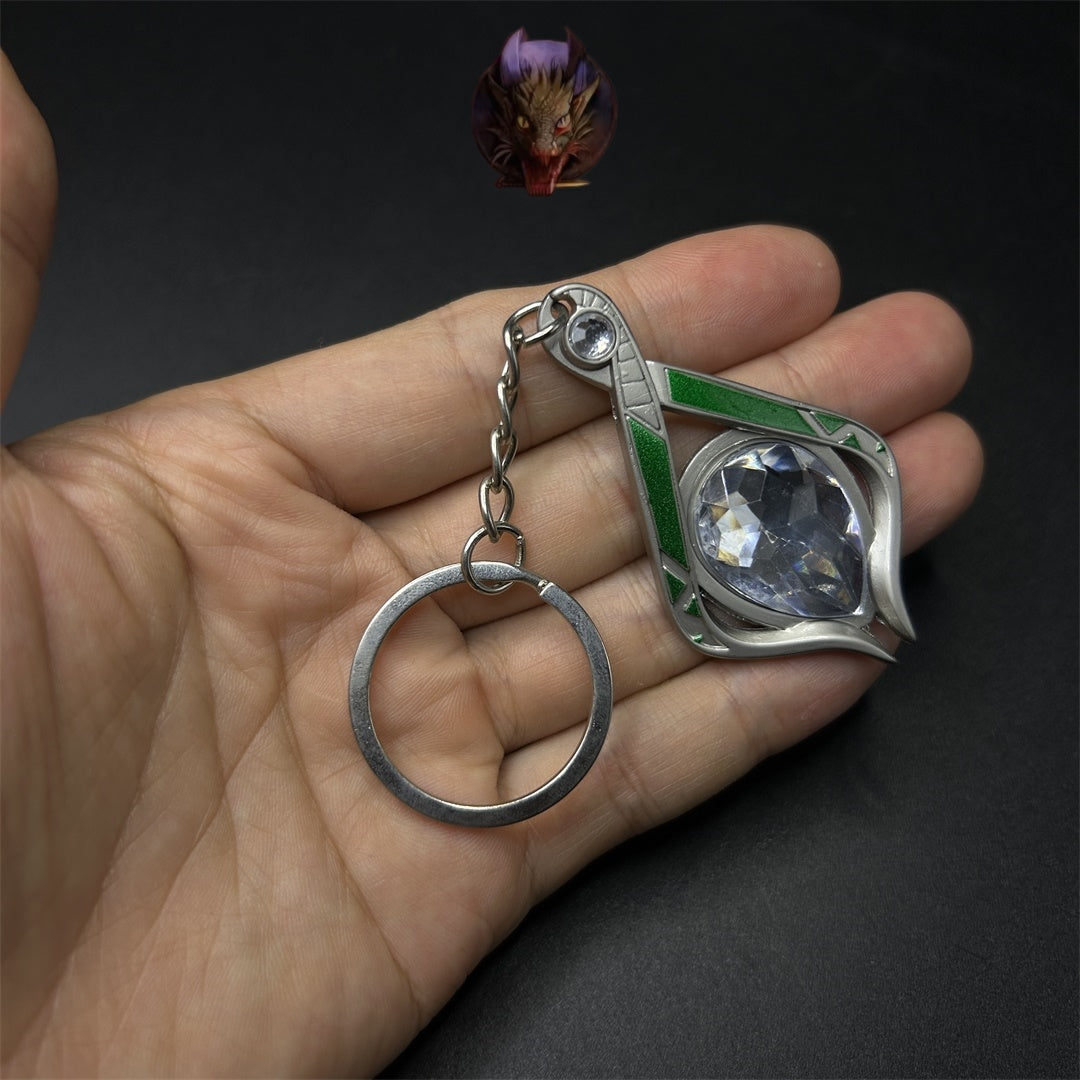 Delta Force Game Weapons Mini Keychain Metal Pendant