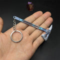 Delta Force Game Weapons Mini Keychain Metal Pendant