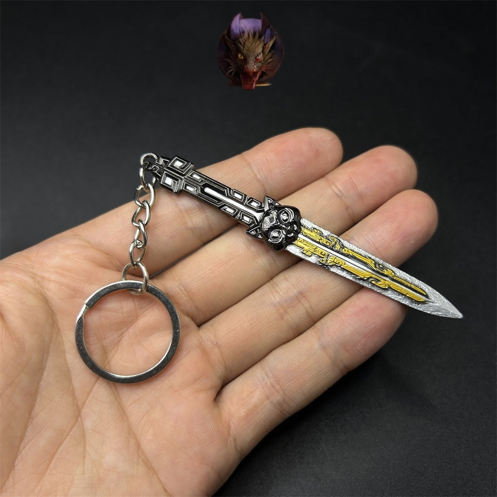 Delta Force Game Weapons Mini Keychain Metal Pendant