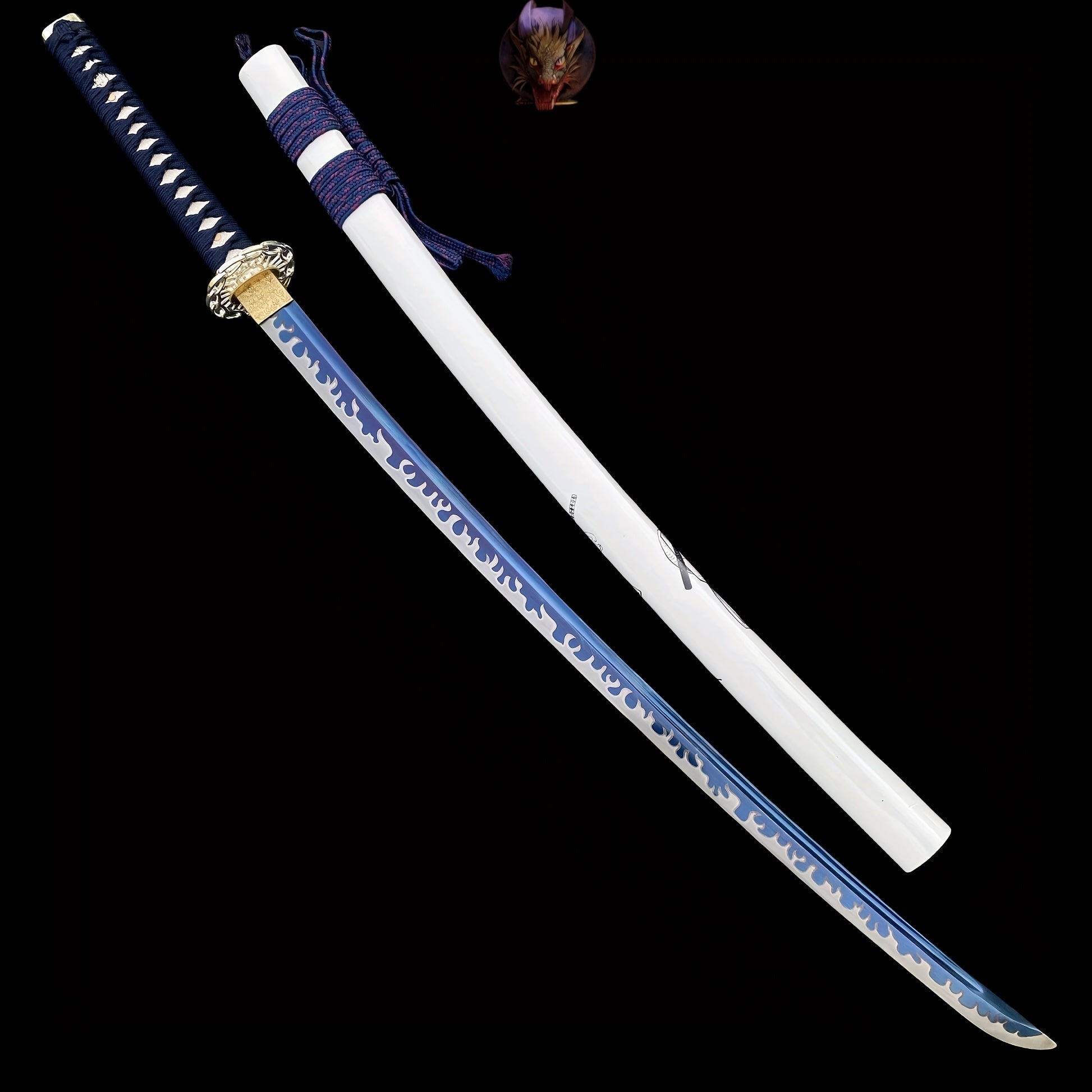 Life-size Handed Forged Carbon Steel Maiko Samurai Katana