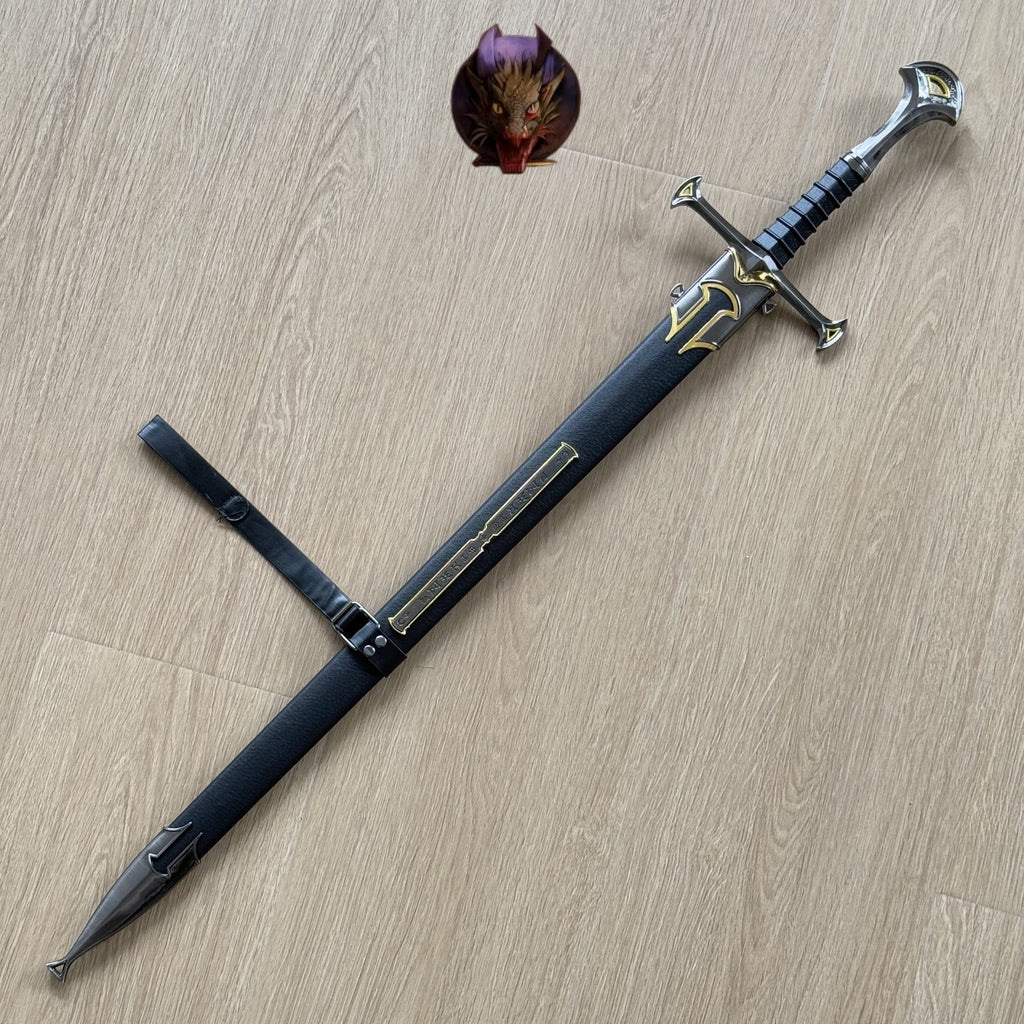 Andúril Narsil Sword Blunt 84CM Steel Replica