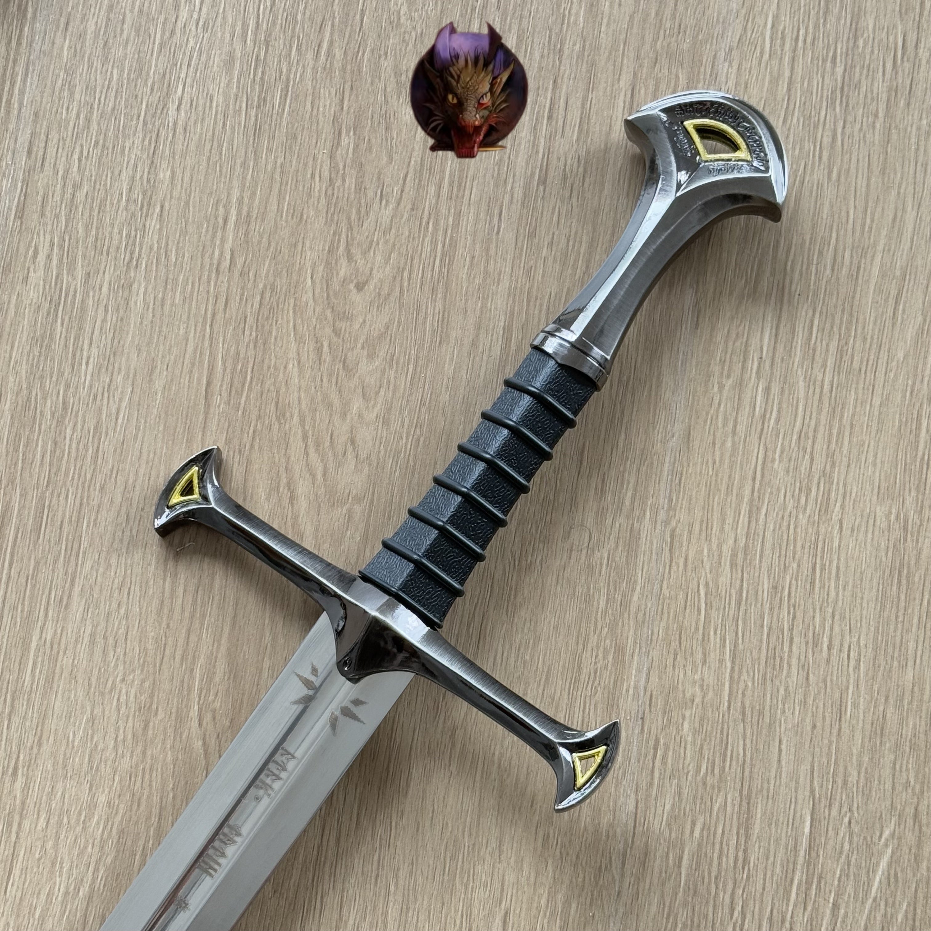 Andúril Narsil Sword Blunt 84CM Steel Replica