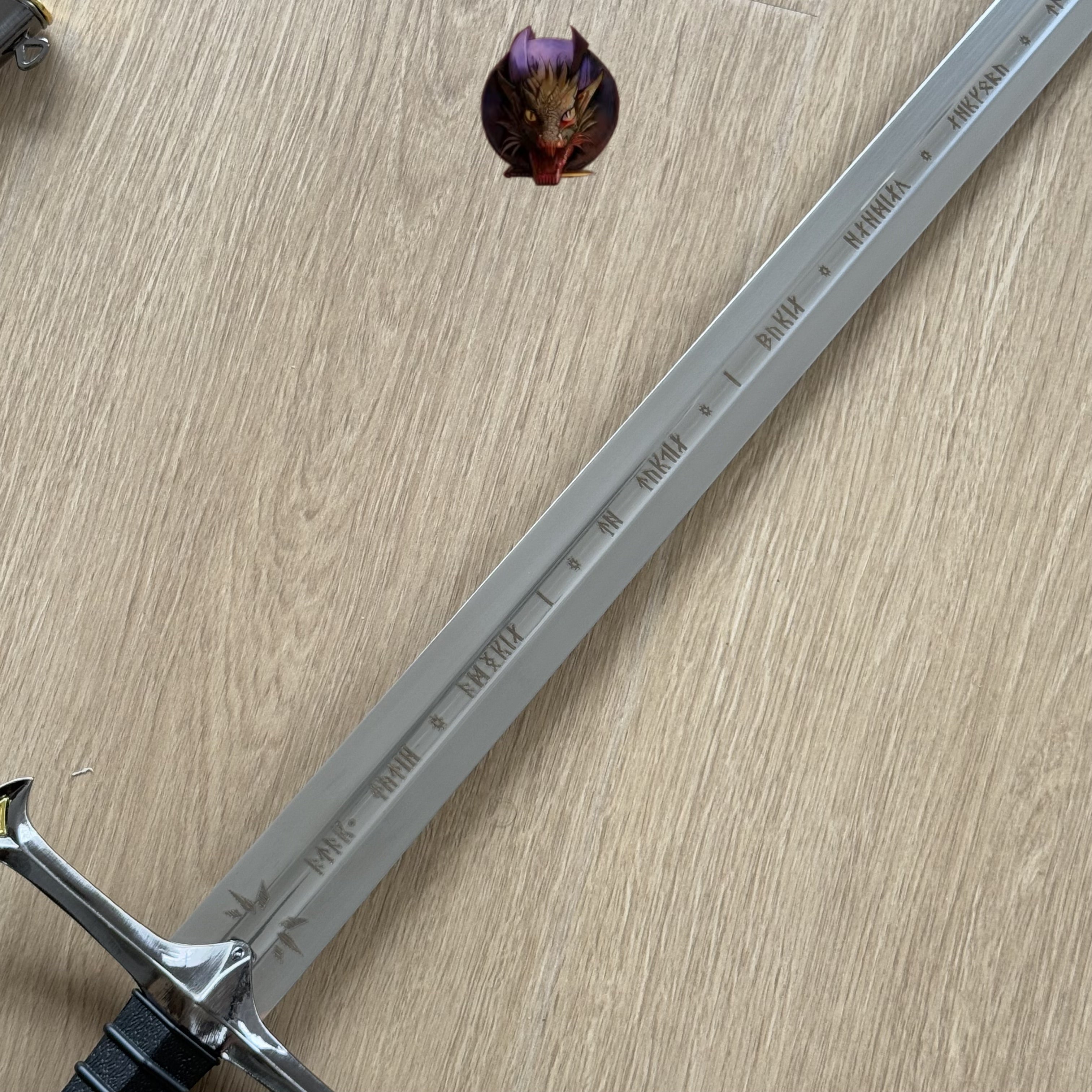Andúril Narsil Sword Blunt 84CM Steel Replica