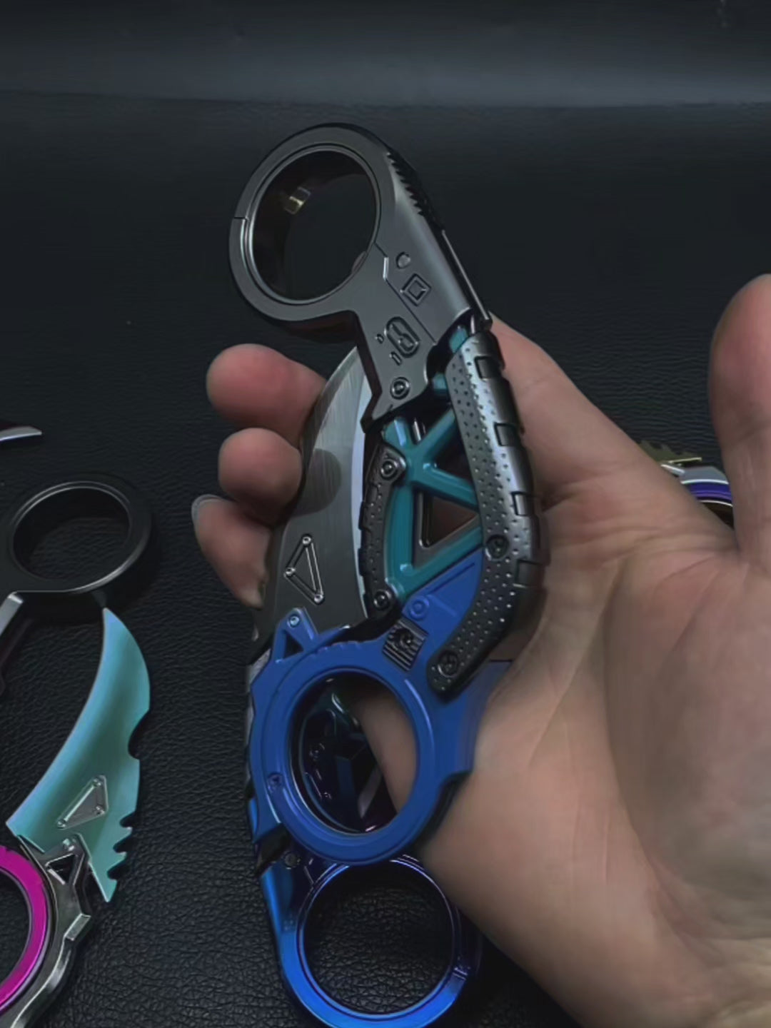Raptor's Claw Metal Blunt Metal Replica 4 Colors Options