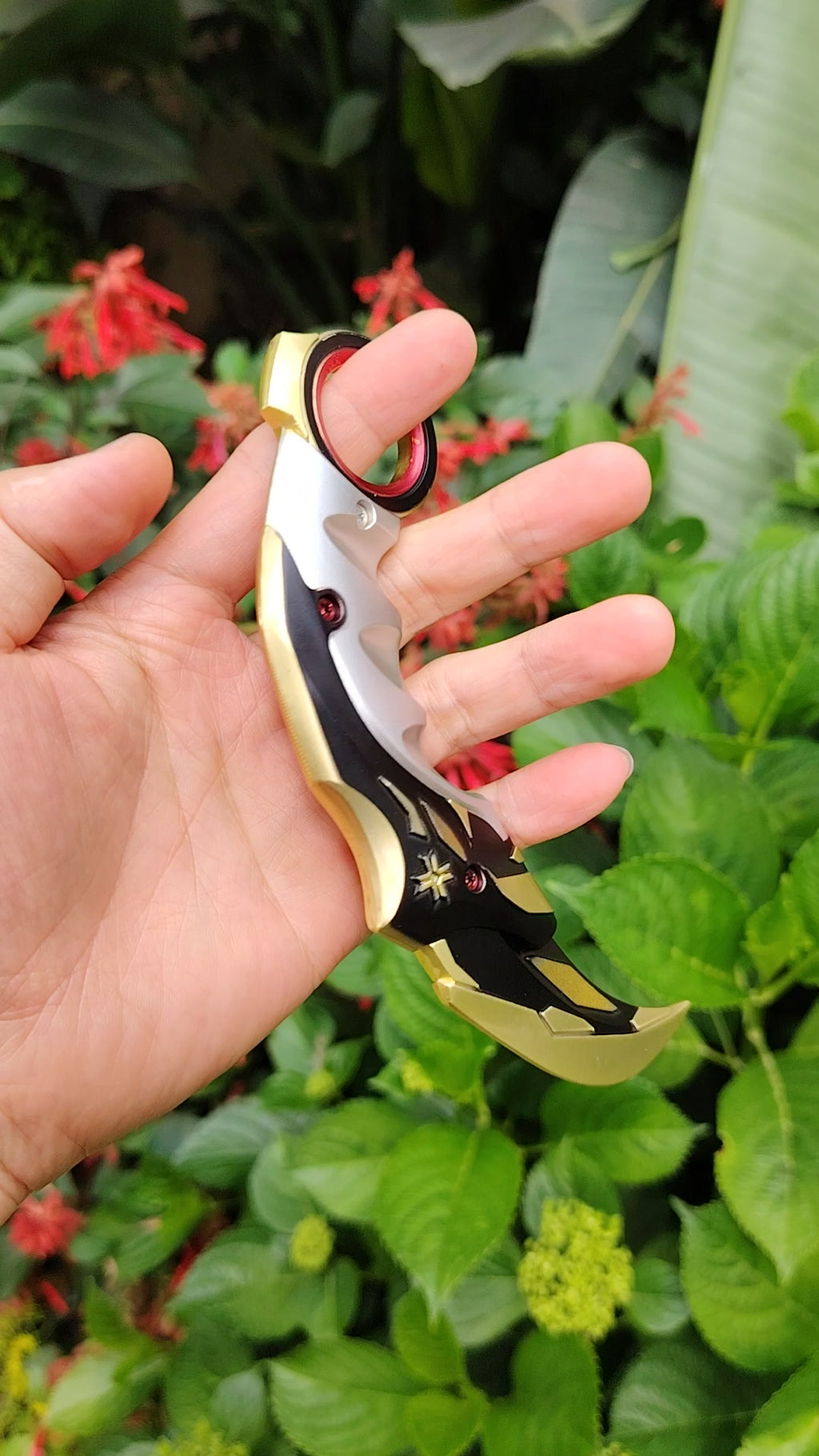 Val Game Props Metal Champion Karambi Replica