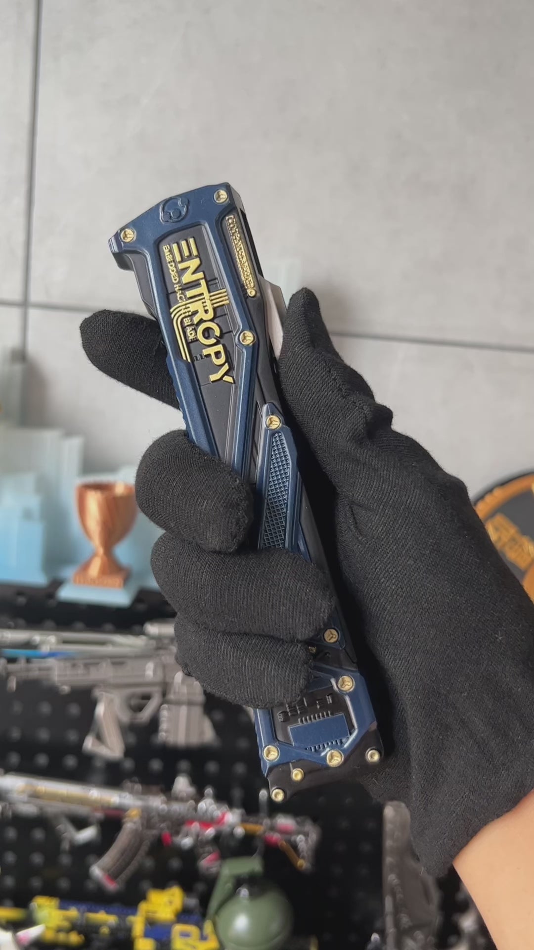 Arena Breakout Game Ghost Protocol Knife Blunt Metal Replica