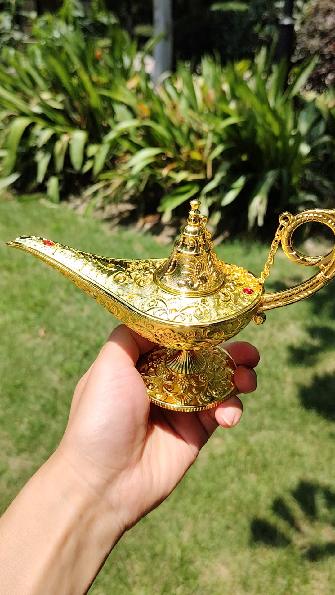 Aladdin's Lamp Metal Replica Cool Gift