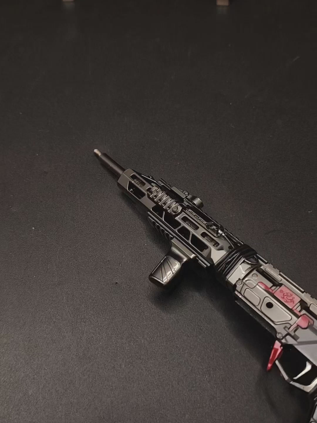 DF Game Tenglong Assault Rifle Metal Replica Tiny Gun