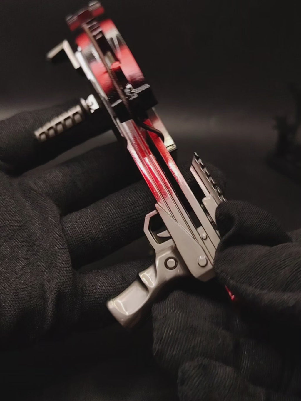 Delta Force Saeed Ziaten Fiery Owl's Crossbow Metal Replica