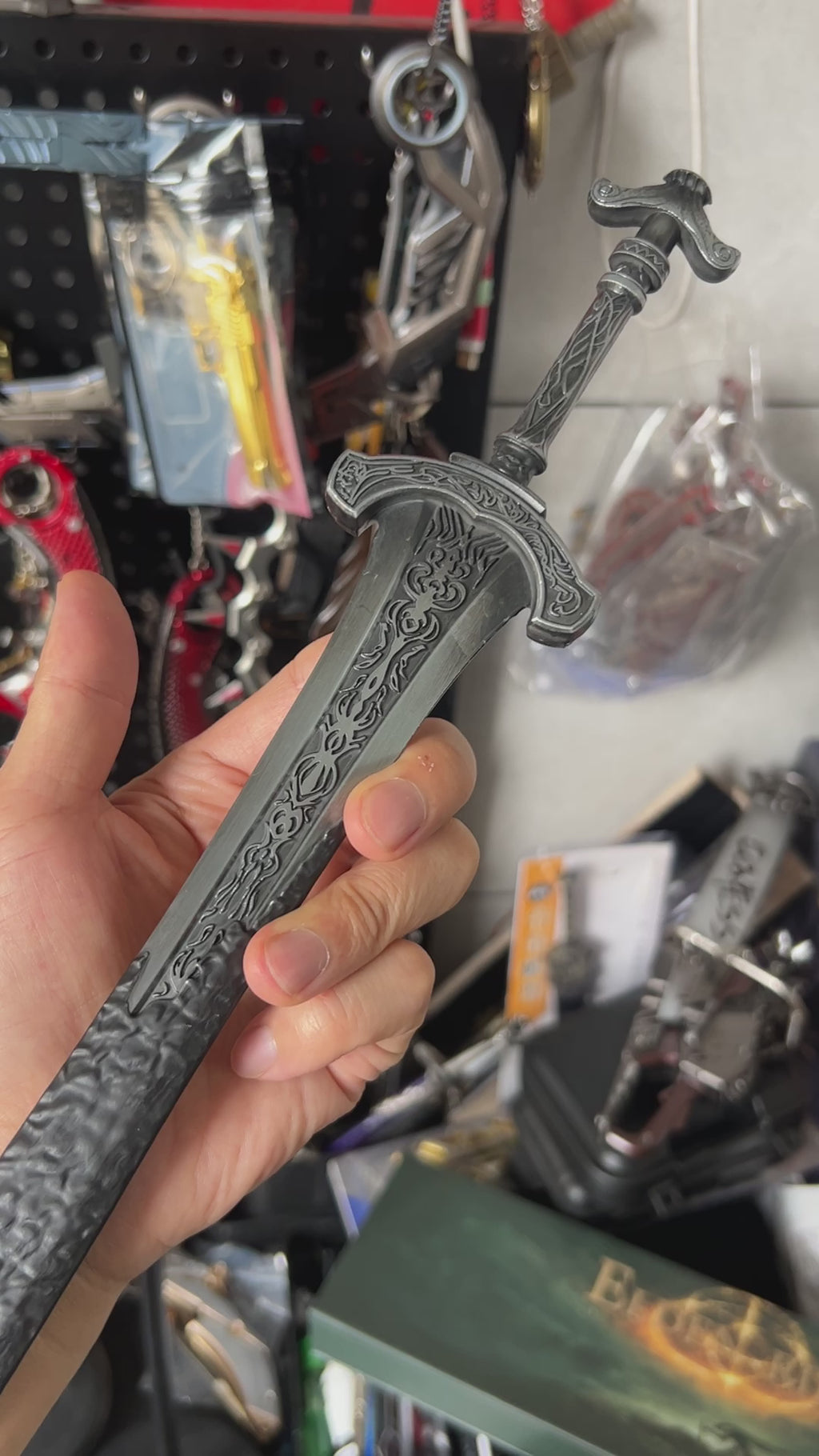 Soul Game Gargoyle's Black Blade 30CM Metal Replica
