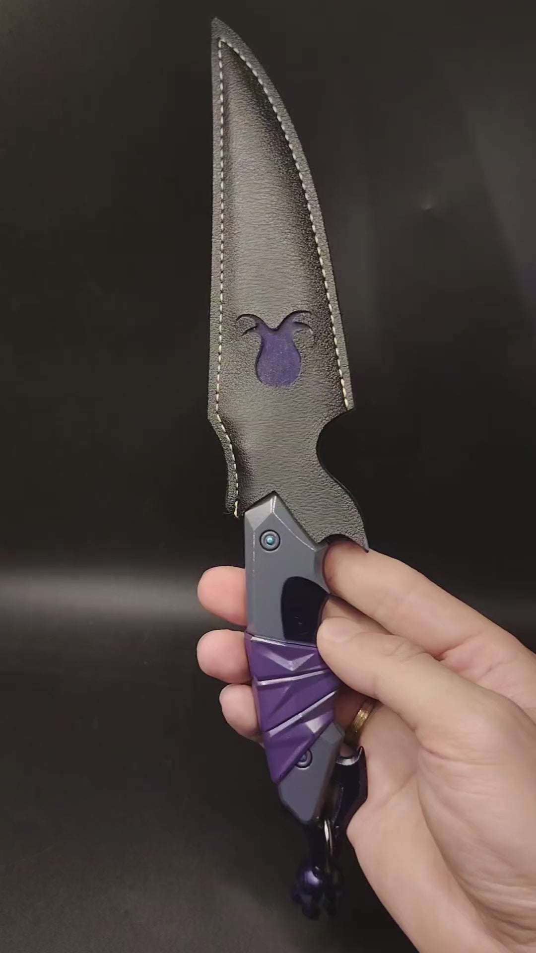 Val Game GO! Vol. 3 Dagger Omen knife Metal Replica