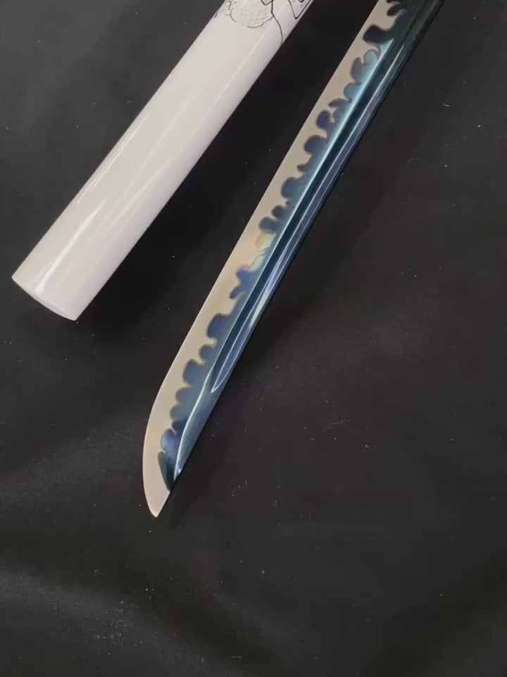 Life-size Handed Forged Carbon Steel Maiko Samurai Katana