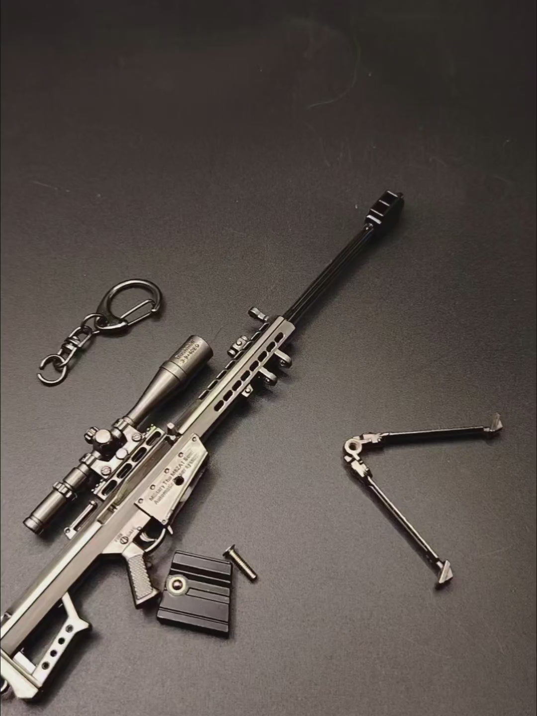 Metal Barrett M82A1 Sniper Rifle Gun Replica