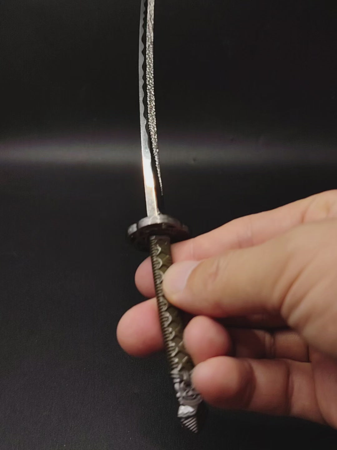 ER Moonveil Katana Metal Sword 26CM Replica