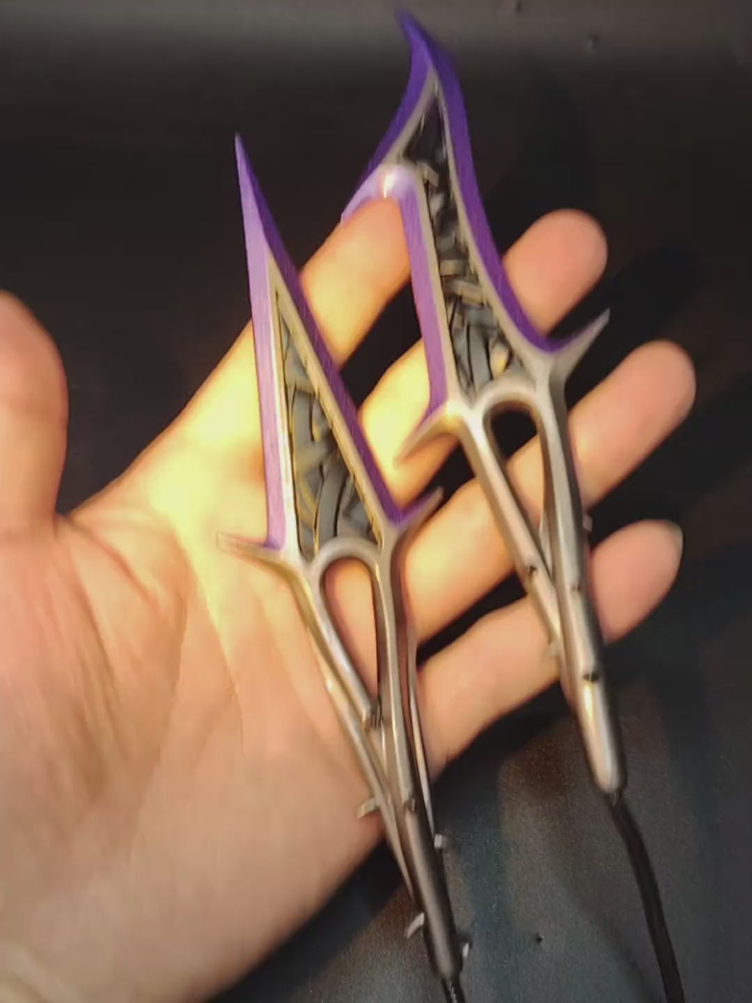 Val Blackthorn Blades Metal Replica