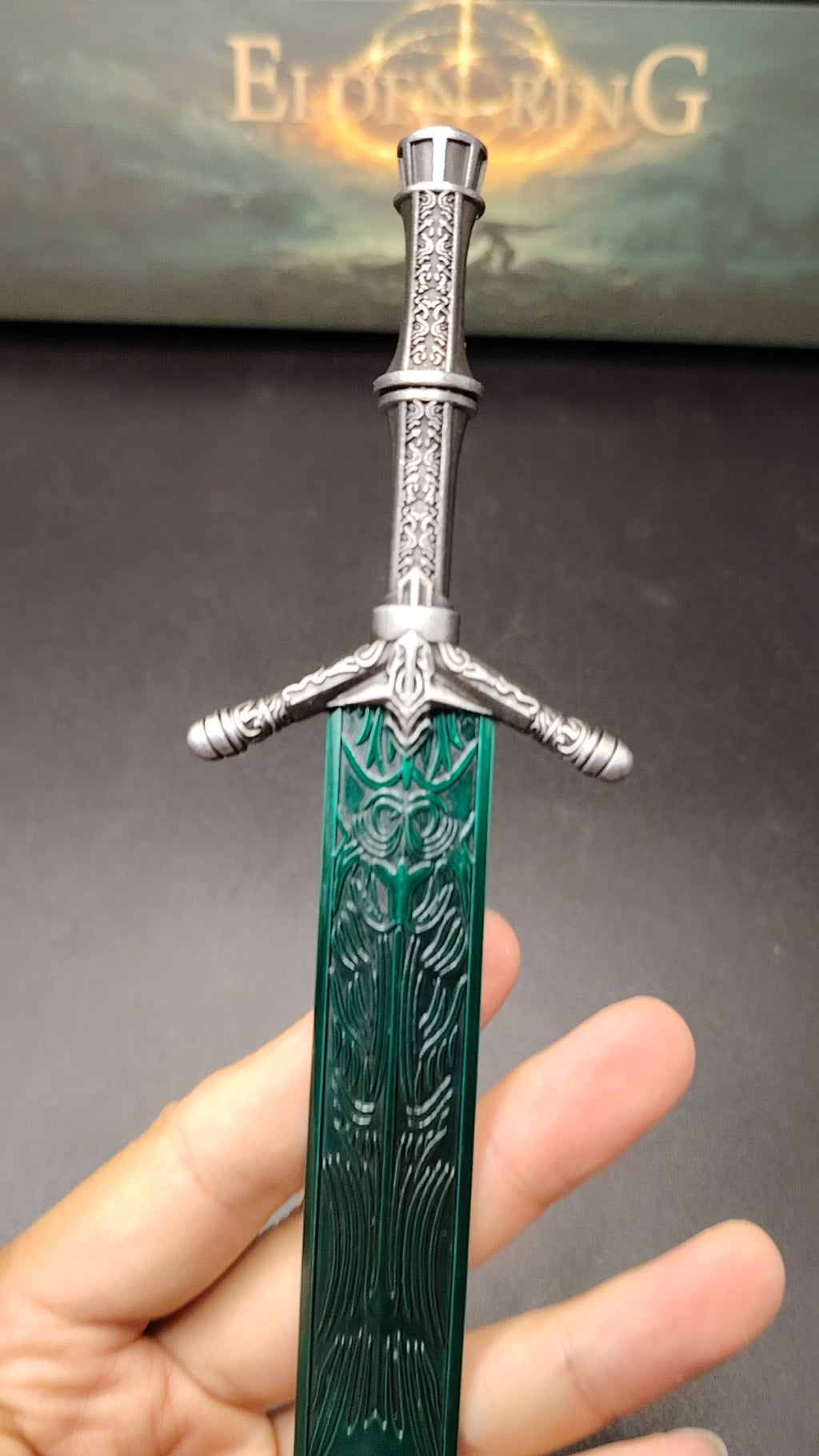 ER Moonlight Sword Metal Replica With Gift Box