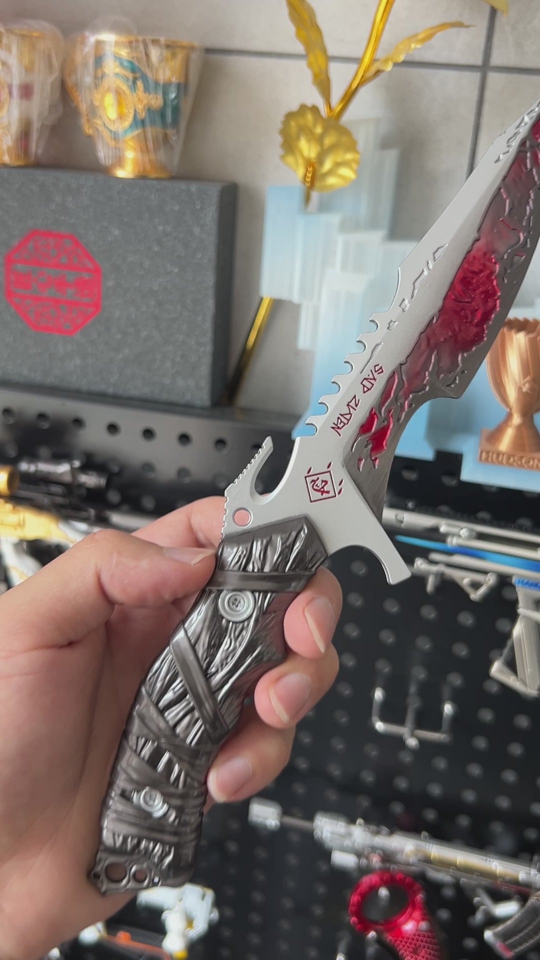 Delta Force Asara's Executioner Dagger 25CM Metal Replica