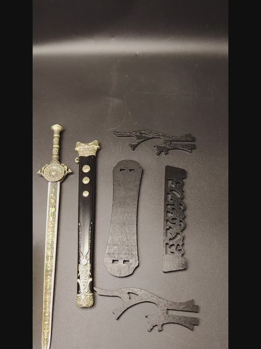Ancient Chinese General Zhao Yun Metal Sword 8.7''Replica