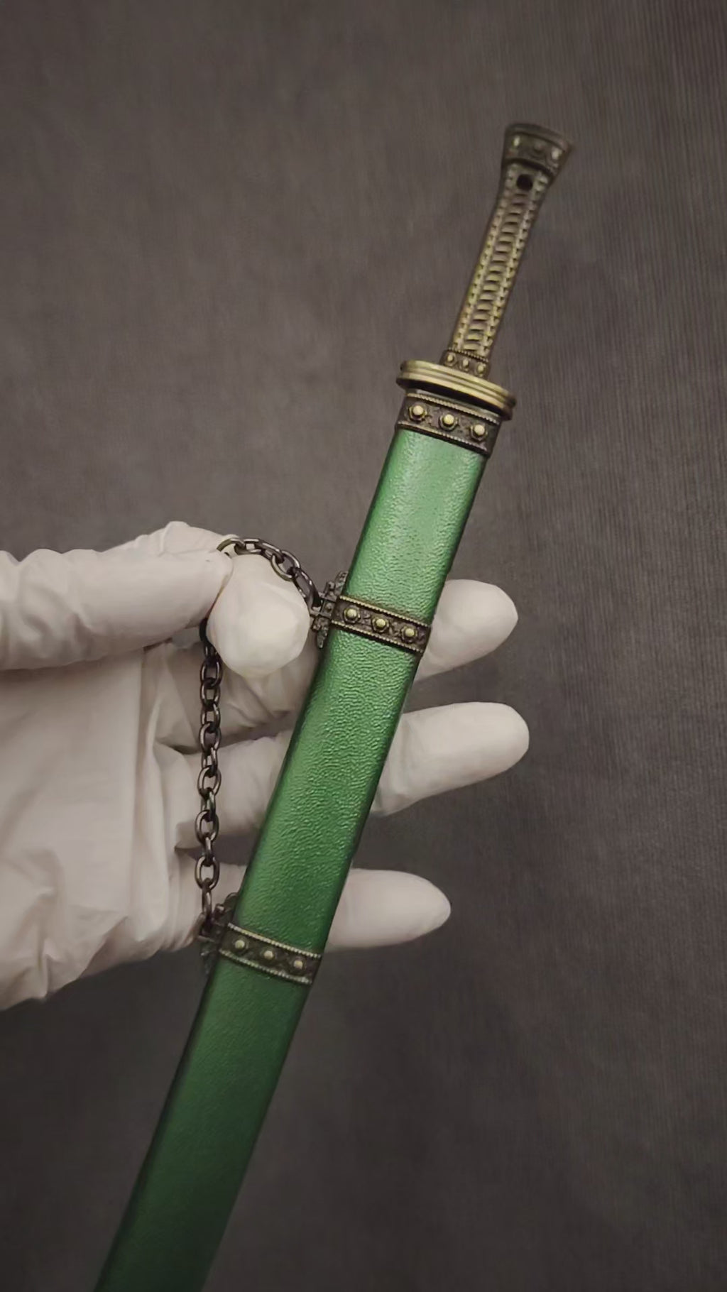 Ancient China Emperor Qianlong Sword 30CM Metal Replica