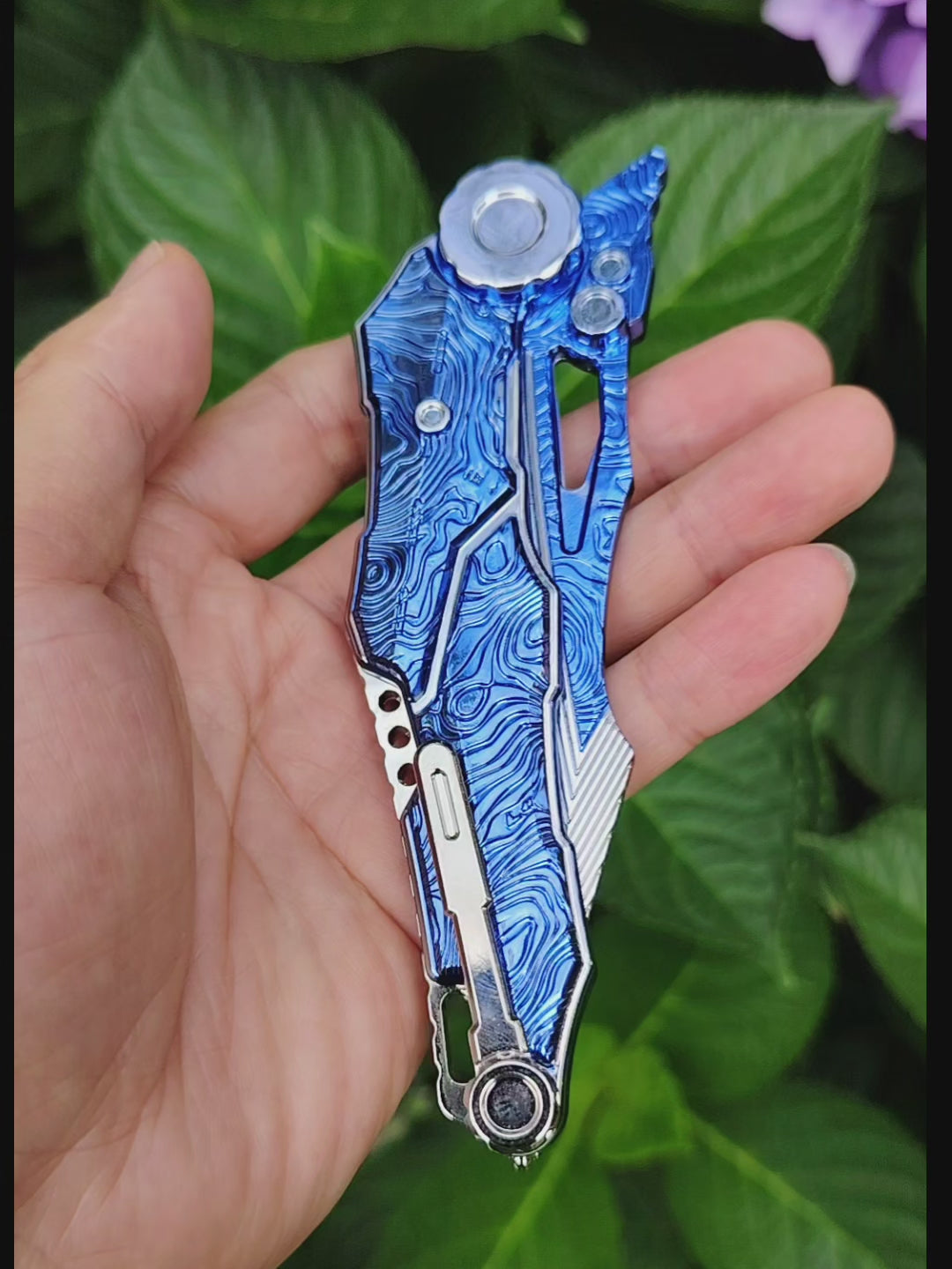 Arena Breakout Game S07 Folding Knife Blunt Metal Replica Gift