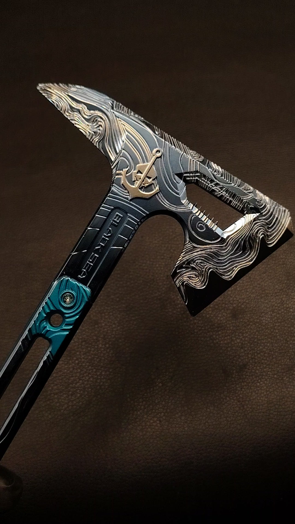 Delta Force Tactical Sea Gleam Axe Metal Replica 35CM
