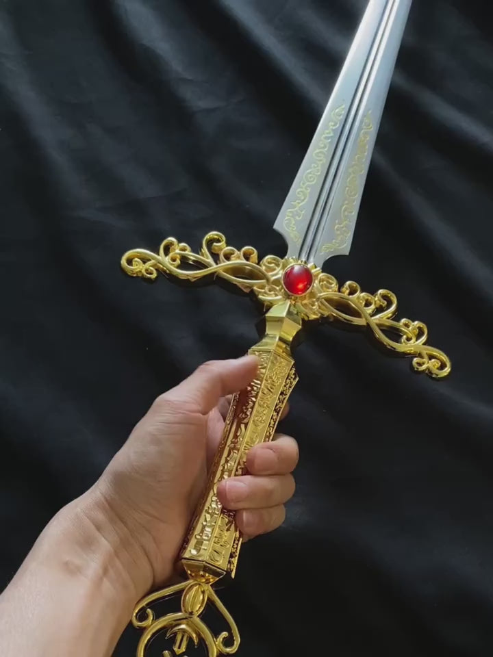 Life-size Rogier's Rapier Sword Metal Replica