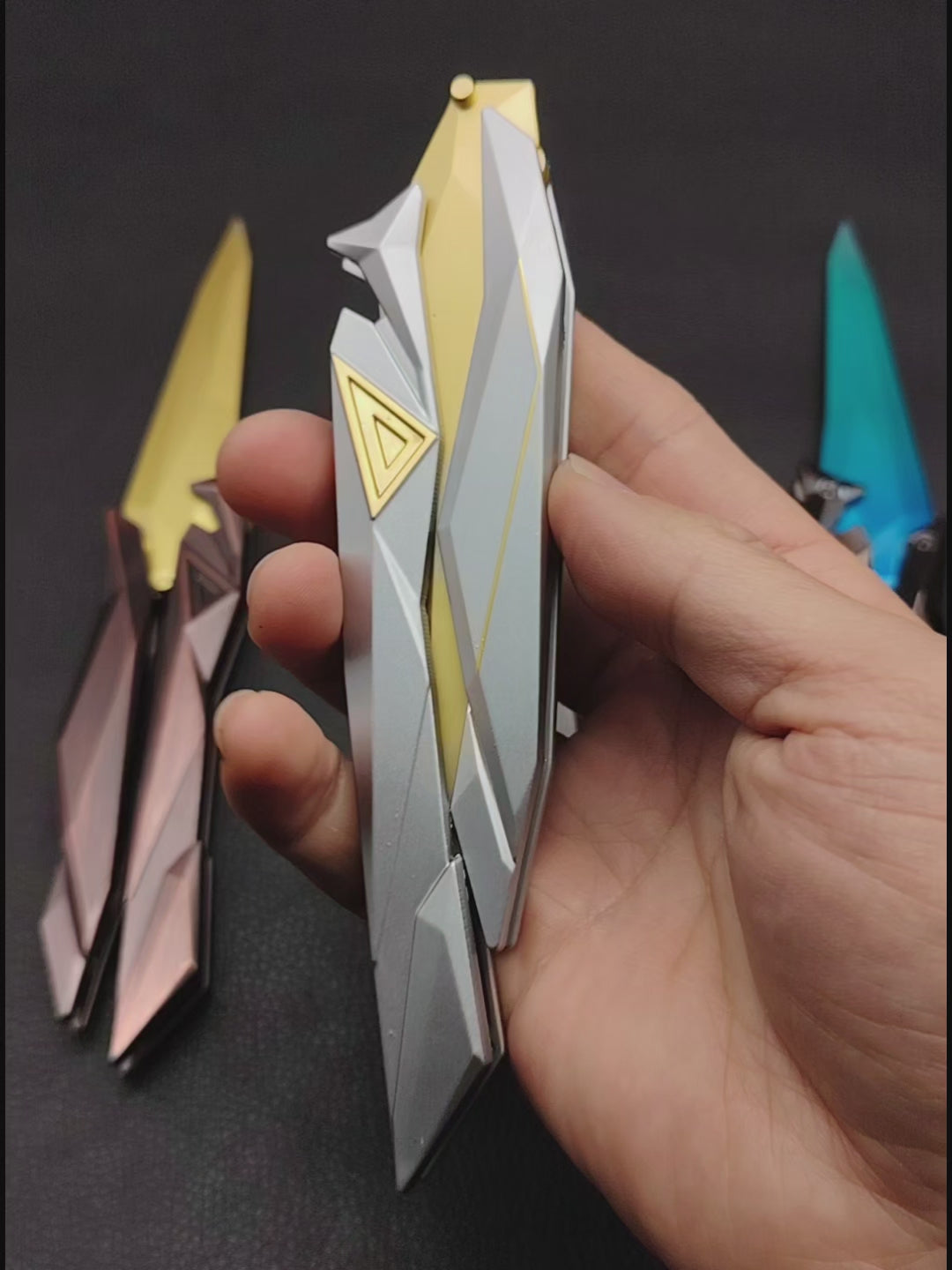 Val Singularity 2.0 Butterfly Knife Metal Replica 4 Colors Options