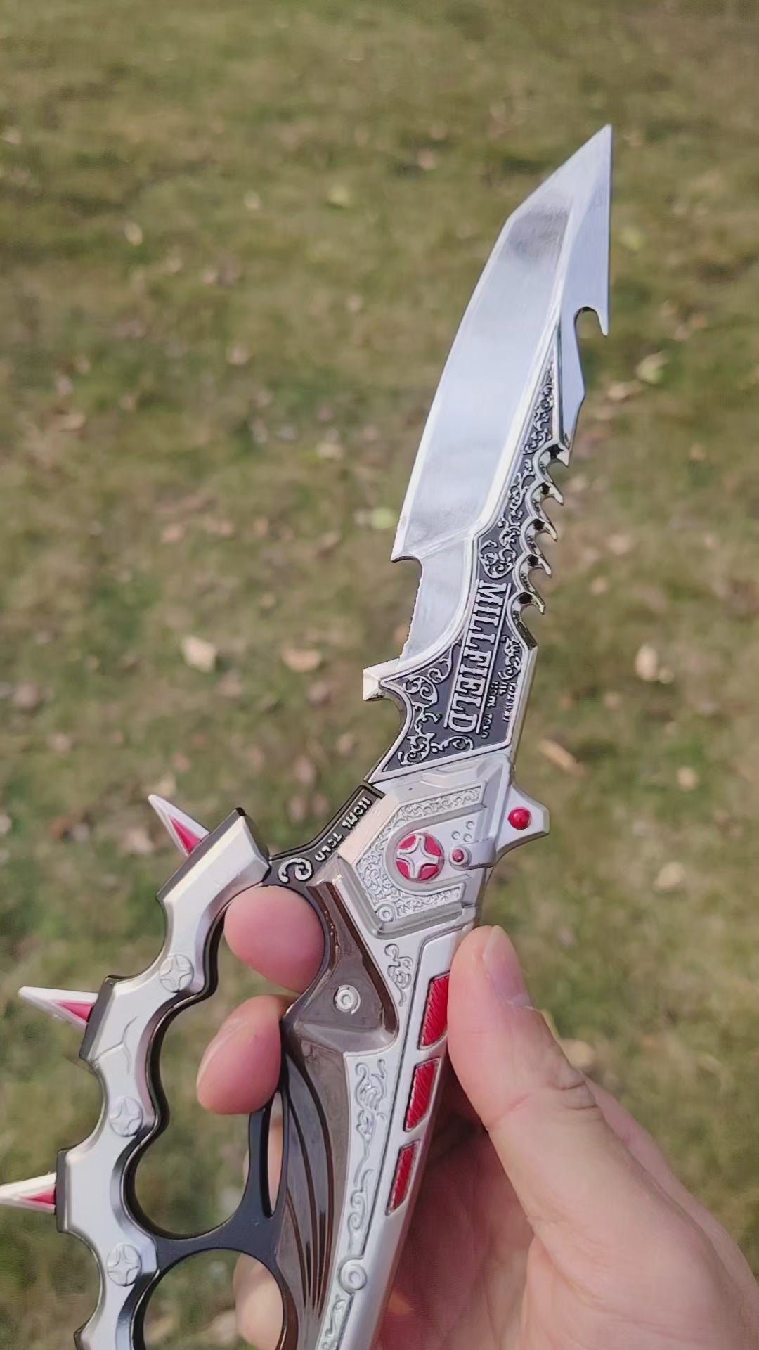 Delta Force Creed Knife Metal Blunt Replica