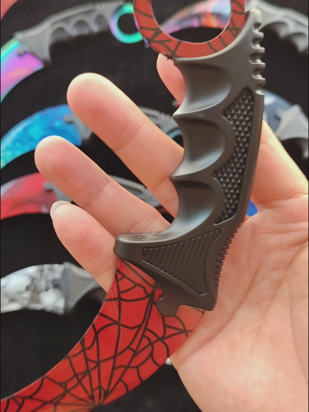 Go Game Karambit Trainer Blunt Steel Replica Collections